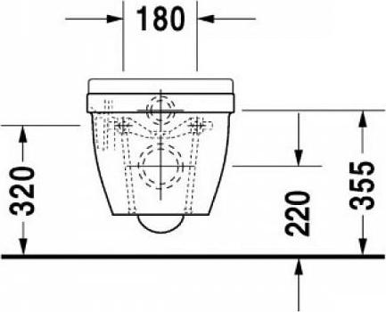 Комплект инсталляции для унитазов Grohe Rapid SL 38775001 4 в 1 с клавишей смыва и Подвесным унитазом Duravit Starck-3 2227090000 с крышкой сидением микролифт 0063890000 - duravit shop