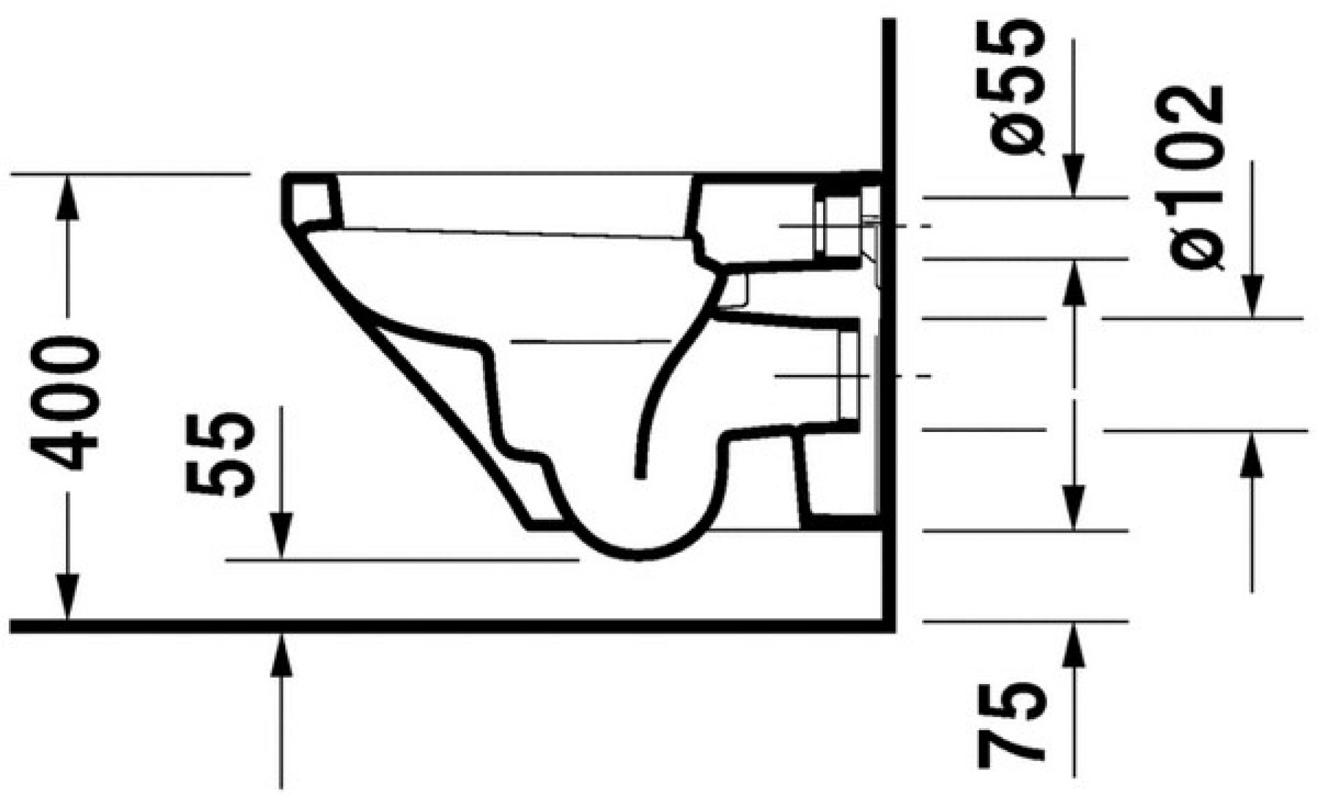 Унитаз подвесной  Duravit DuraStyle 45520900A1 с крышкой-сиденьем soft close - duravit shop
