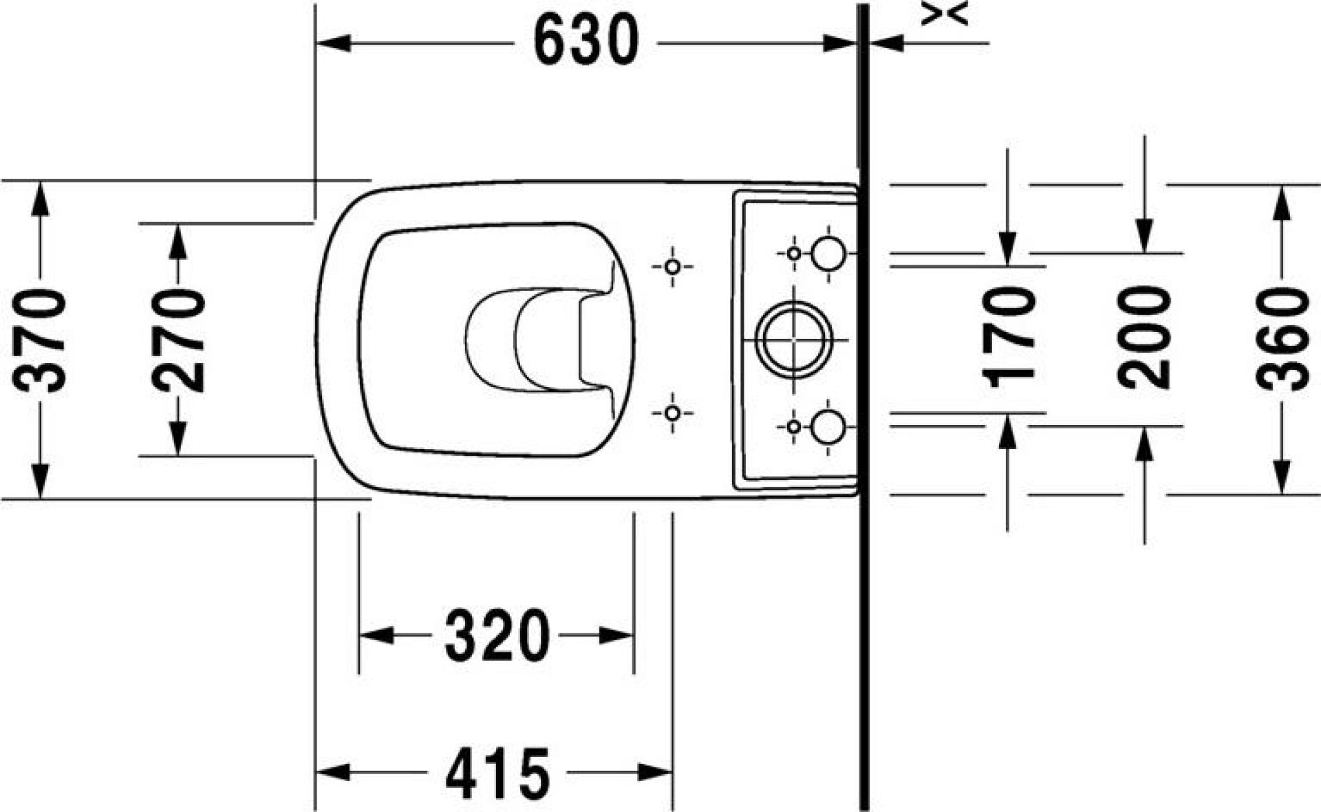 Крышка-сиденье Duravit DuraStyle 0063710000 стандарт петли хром - duravit shop