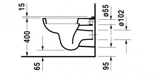 Инсталляция Geberit с унитазом Duravit D-Code 45351900A1, сиденье микролифт клавиша хром, комплект - duravit shop