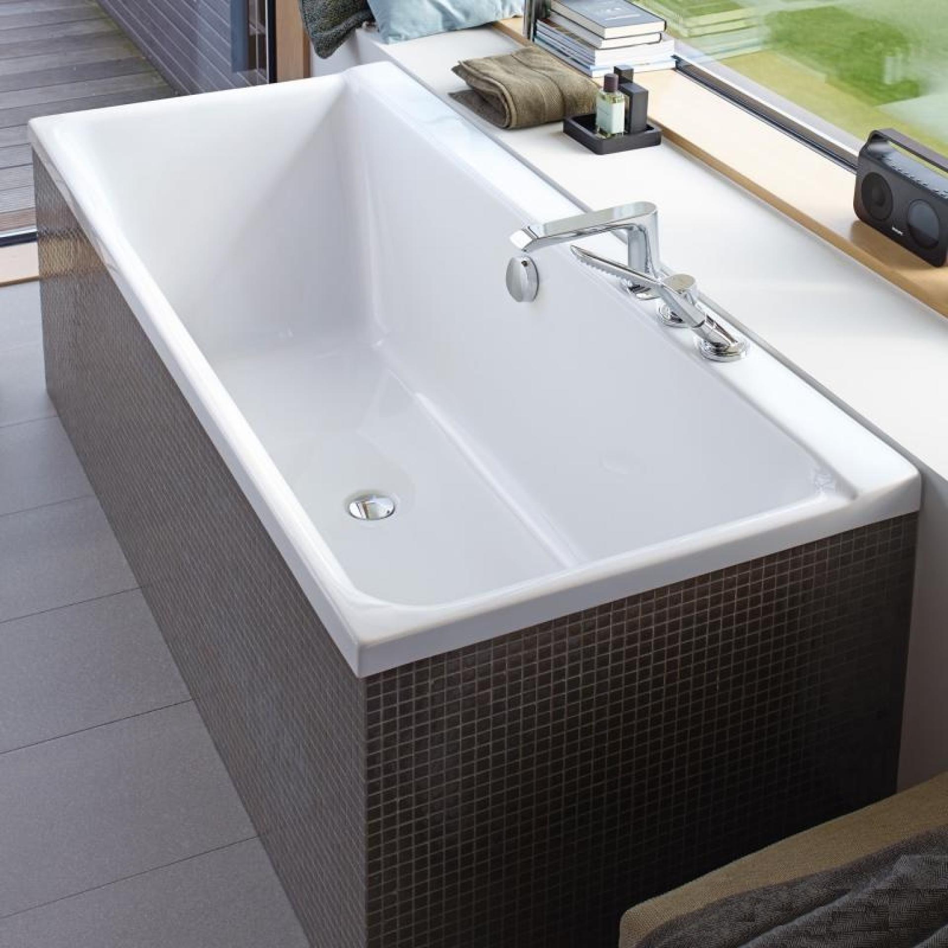 Ванна акриловая 170x75 Duravit P3 Comforts 700376 с ножками 790100 - duravit shop