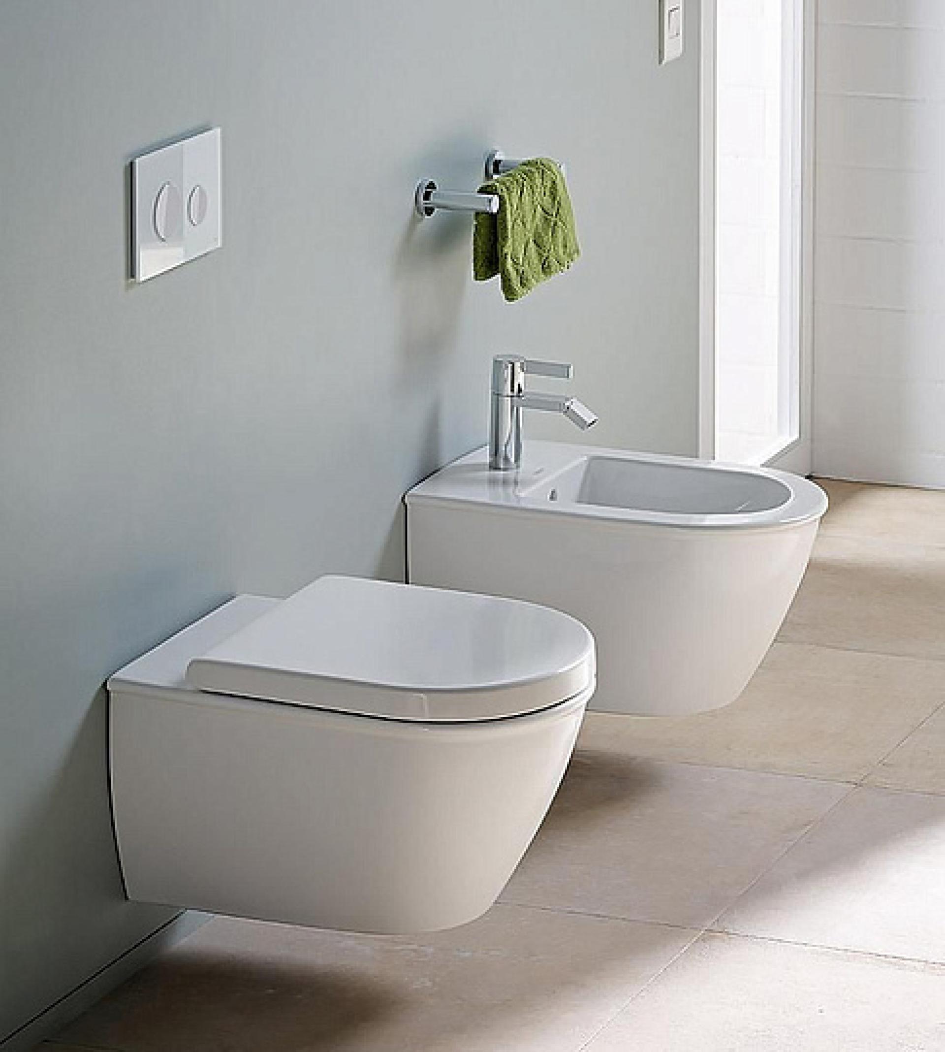 Унитаз подвесной Rimless Duravit Darling new 2557090000 безободковый - duravit shop