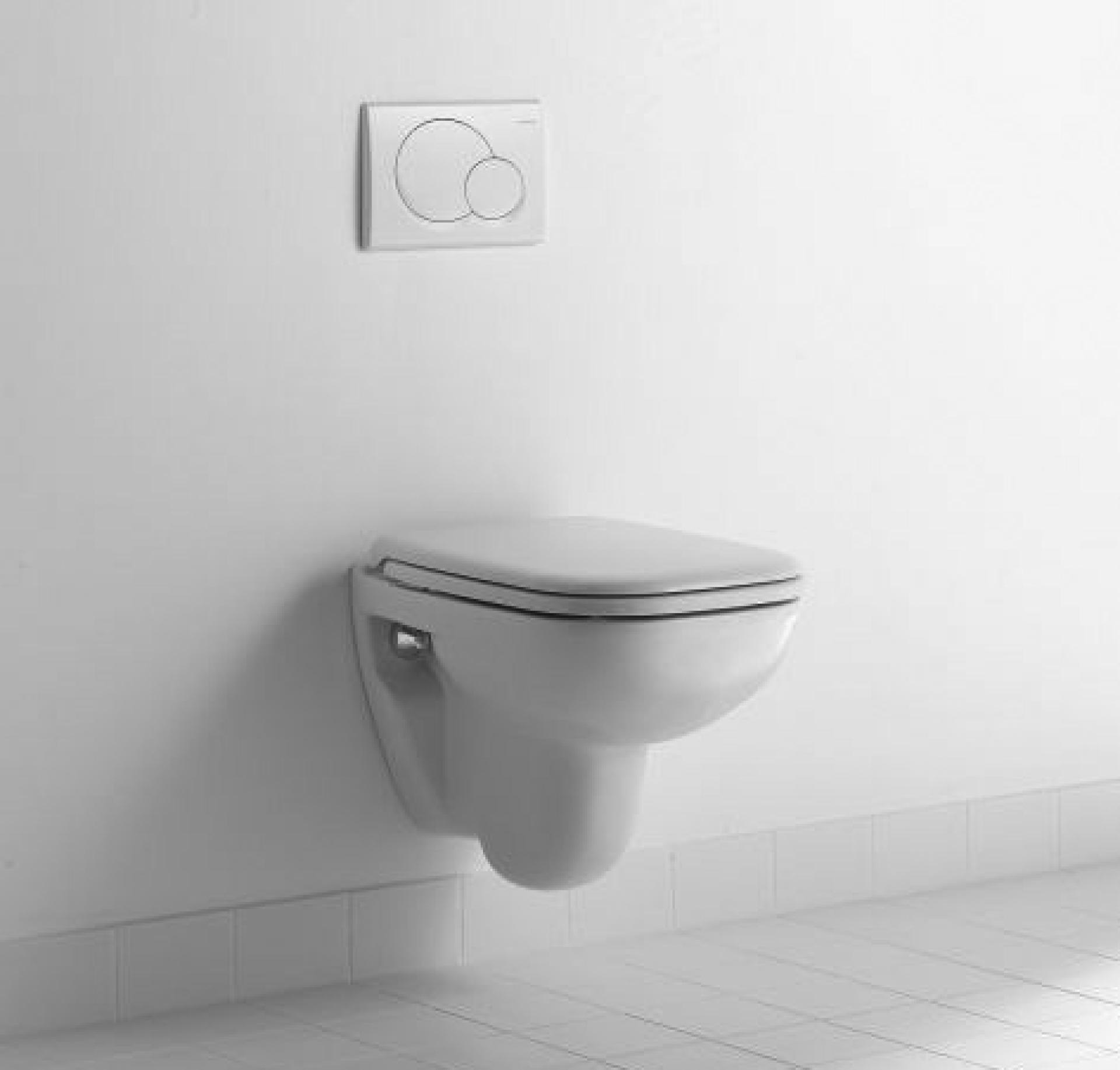 Крышка-сиденье Duravit D-Code 0067390000 с микролифтом петли хром (уцененный товар) - duravit shop