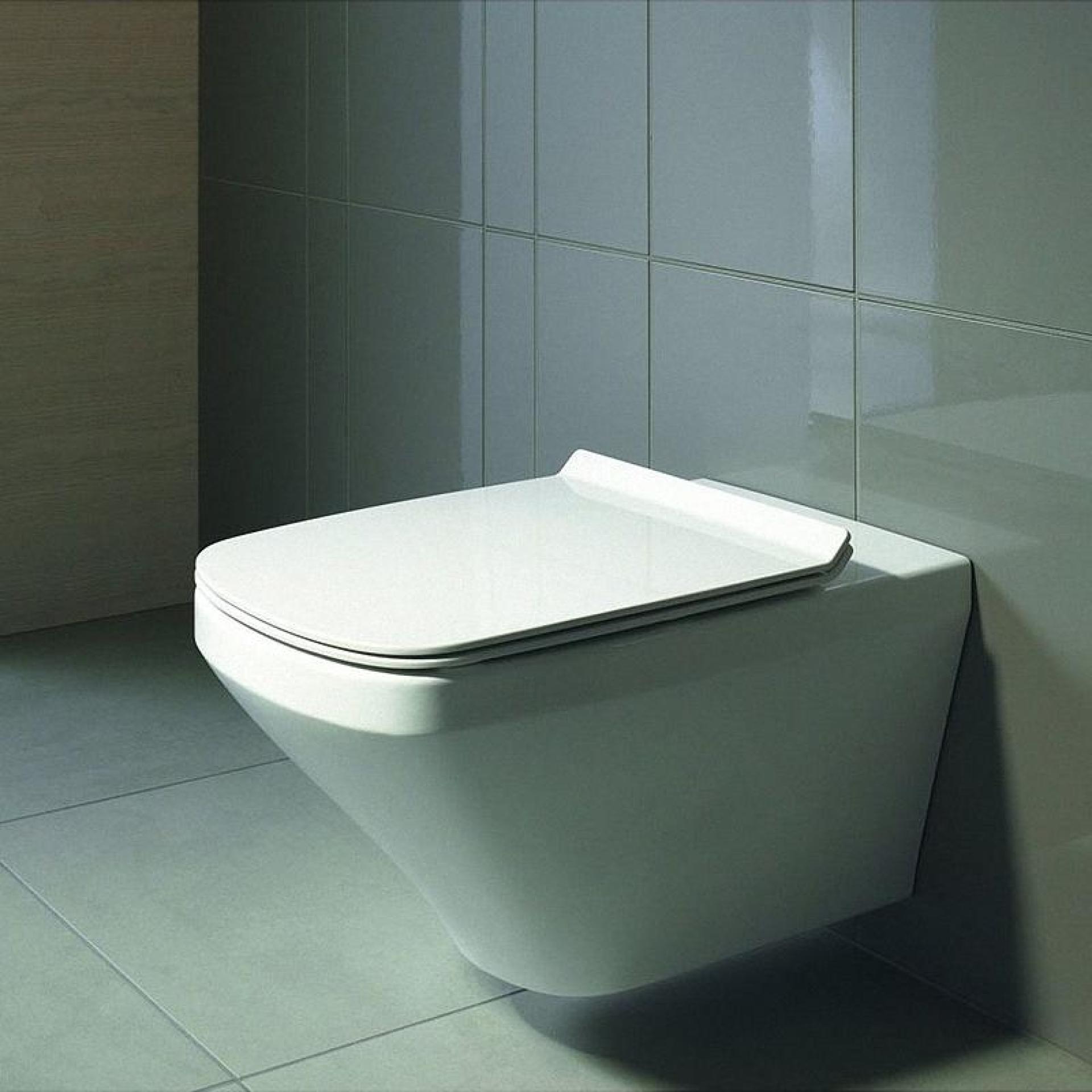 Унитаз подвесной  Duravit DuraStyle 45520900A1 с крышкой-сиденьем soft close - duravit shop