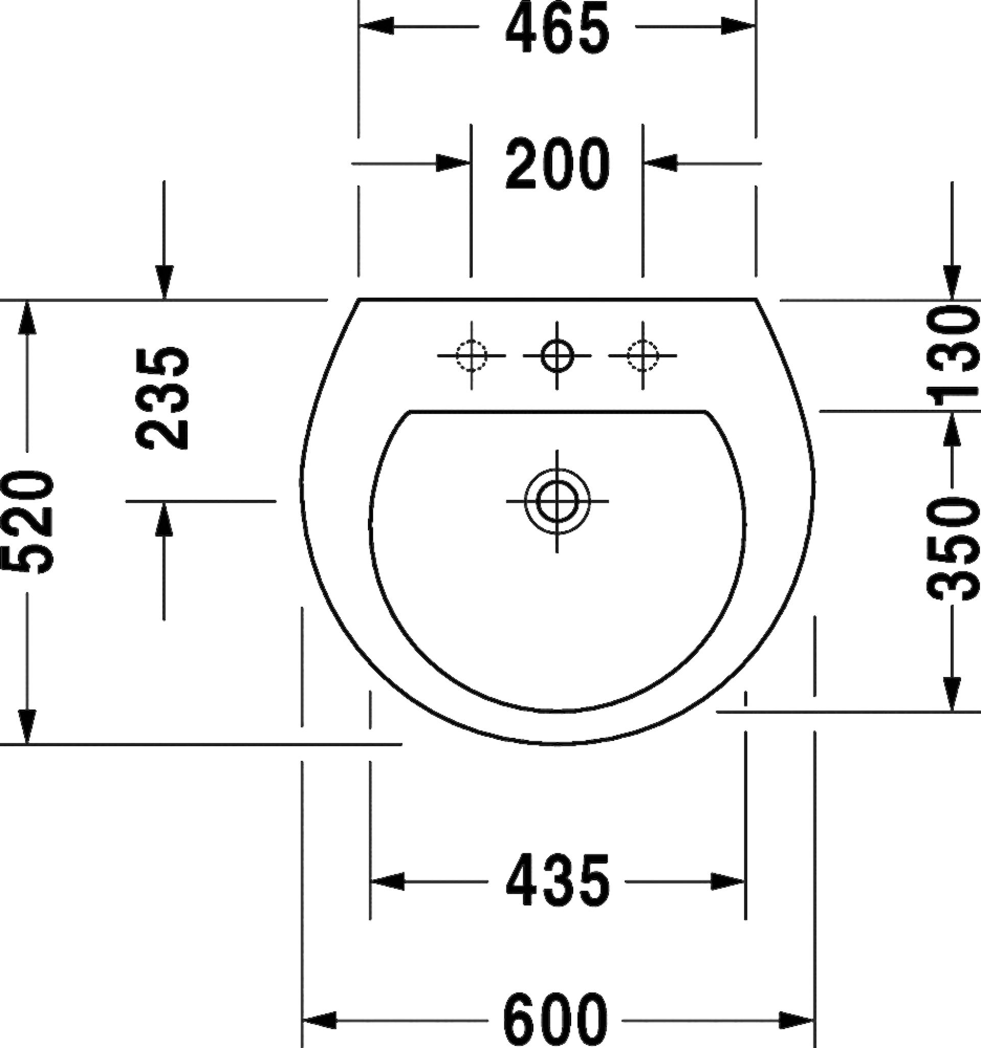 Раковина Duravit Darling New 2621600000 60 см - duravit shop