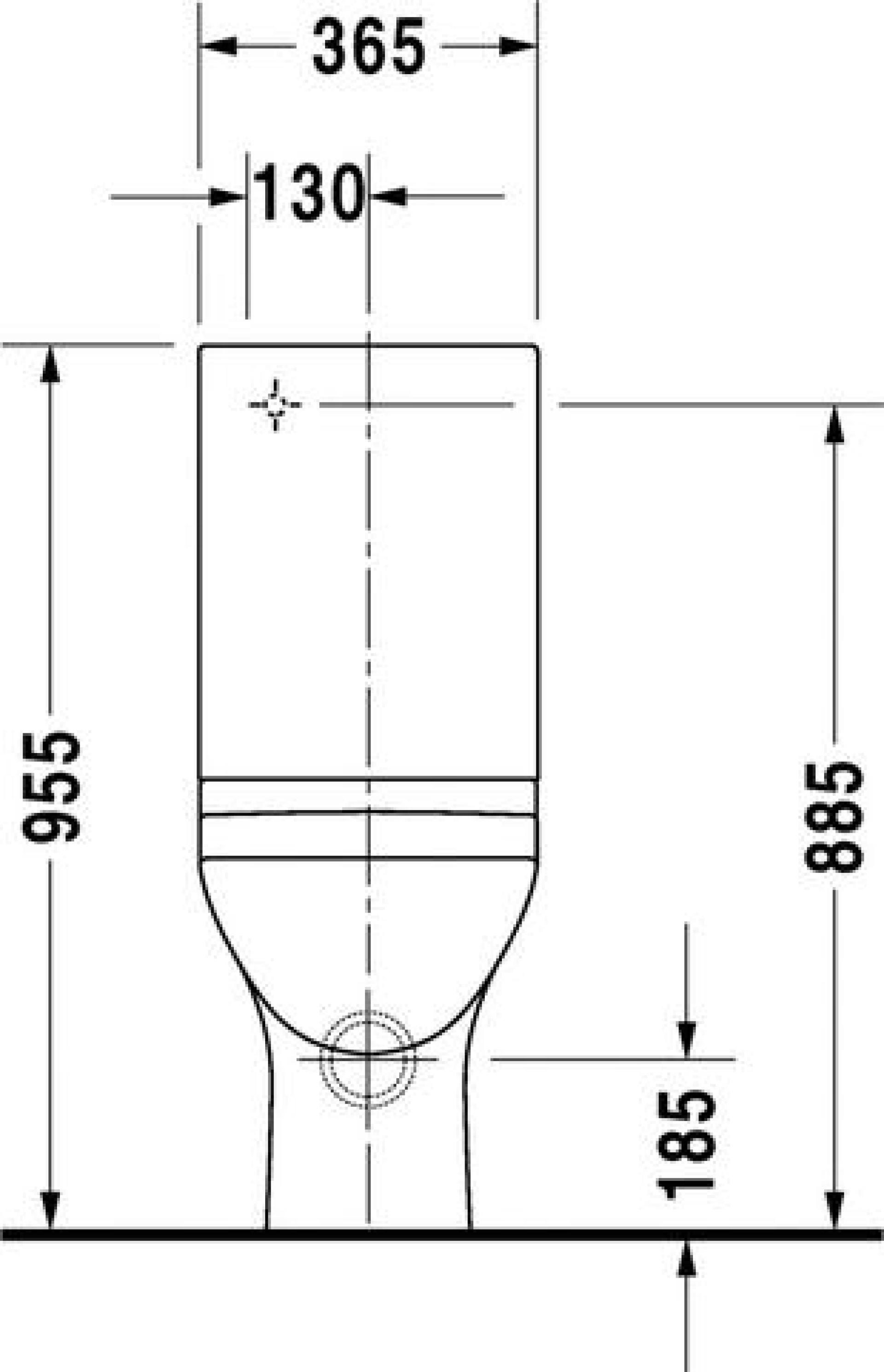 Бачок для унитаза Duravit Pura Vida 0872700005 - duravit shop