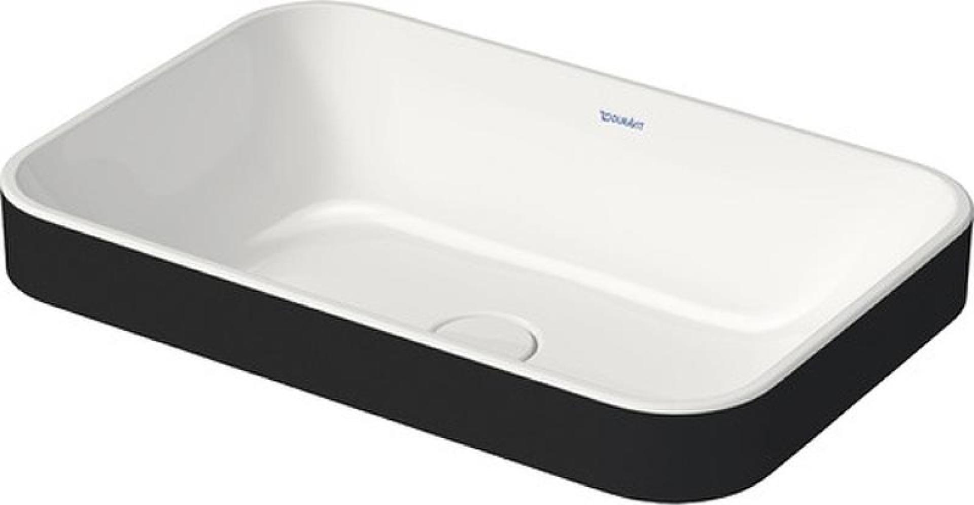 Раковина Duravit Happy D.2 Plus 60 2359606100, антрацит матовый/белый