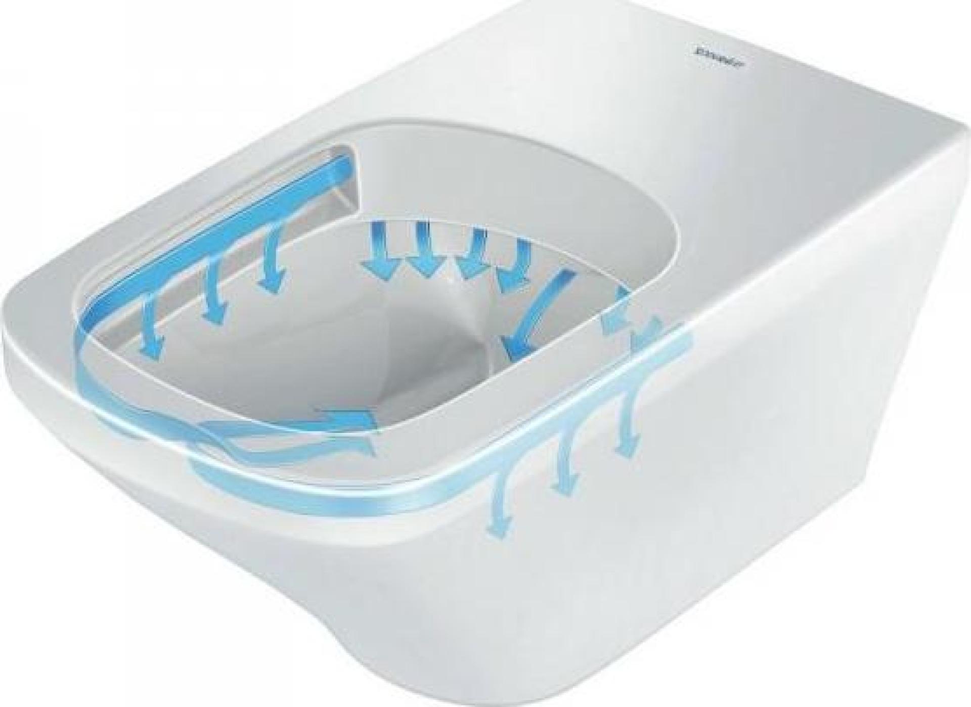 Унитаз подвесной Duravit Vero Air Rimless 2525590000 безободковый - duravit shop