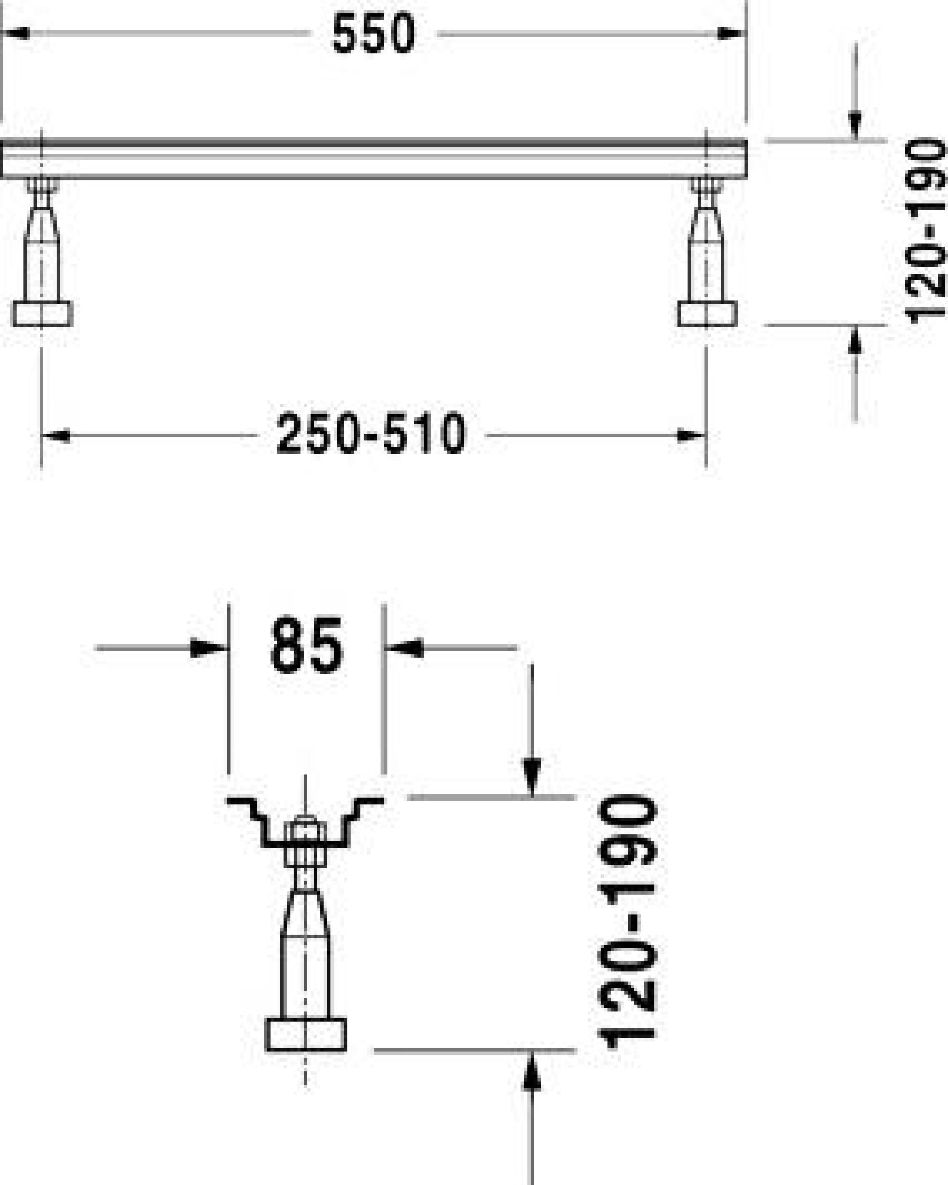 Акриловая ванна Duravit P3 Comforts DX 700376 R 170х75 700376000000000+790100000000000 - duravit shop