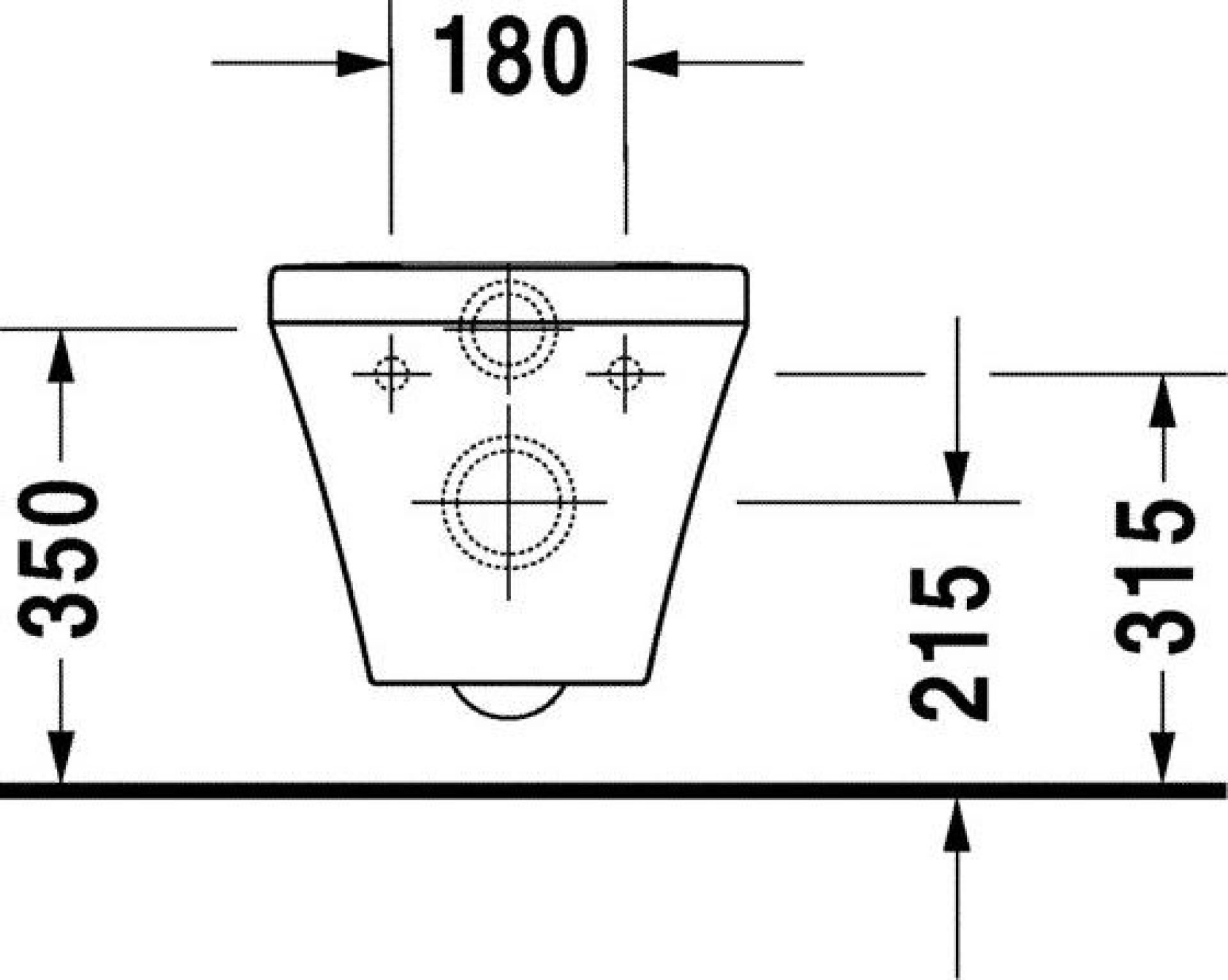 Унитаз подвесной Duravit DuraStyle Rimless  2542090000 безободковый - duravit shop