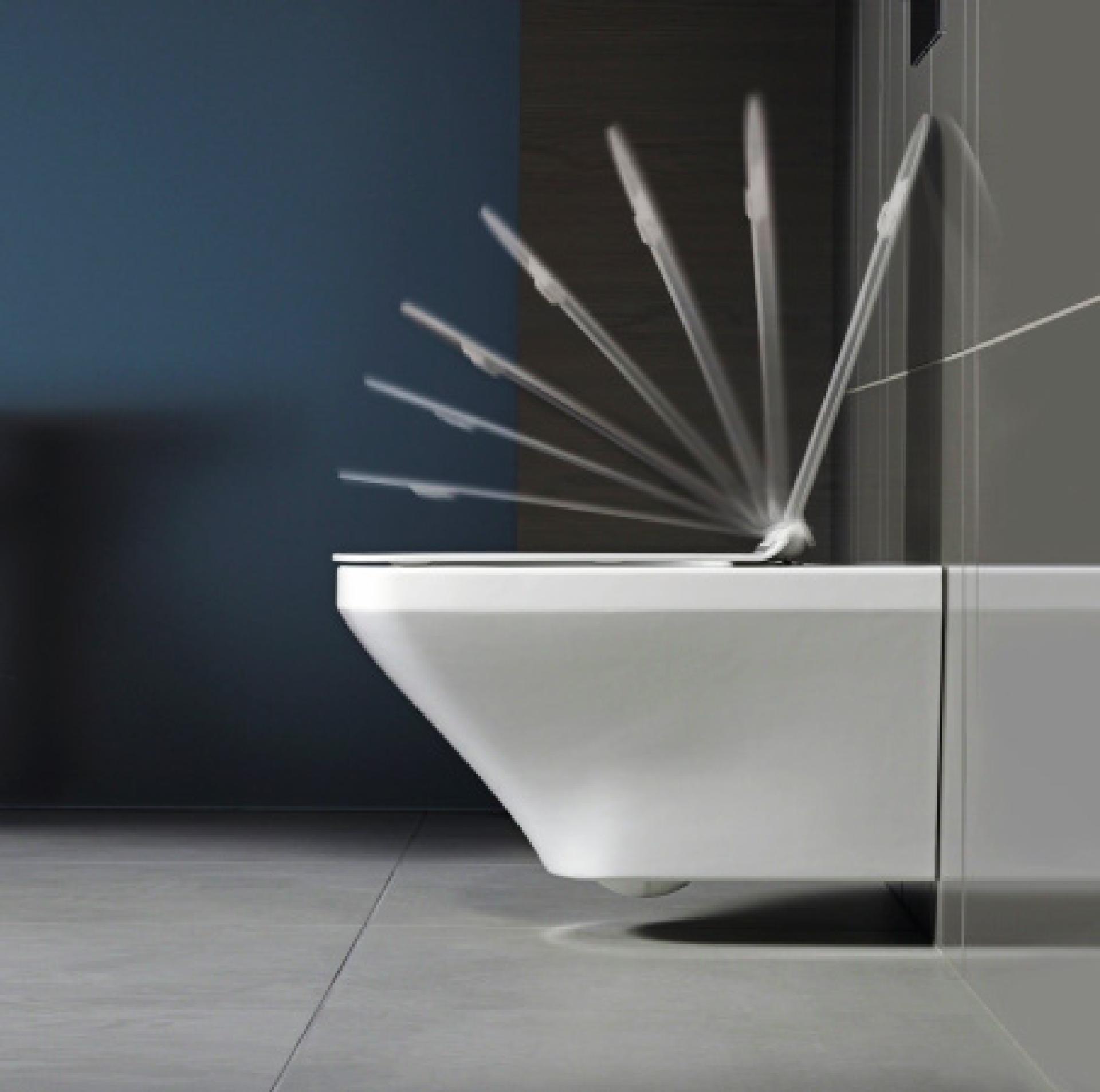Крышка-сиденье Duravit DuraStyle 0063790000 с микролифтом петли хром (уцененный товар) - duravit shop