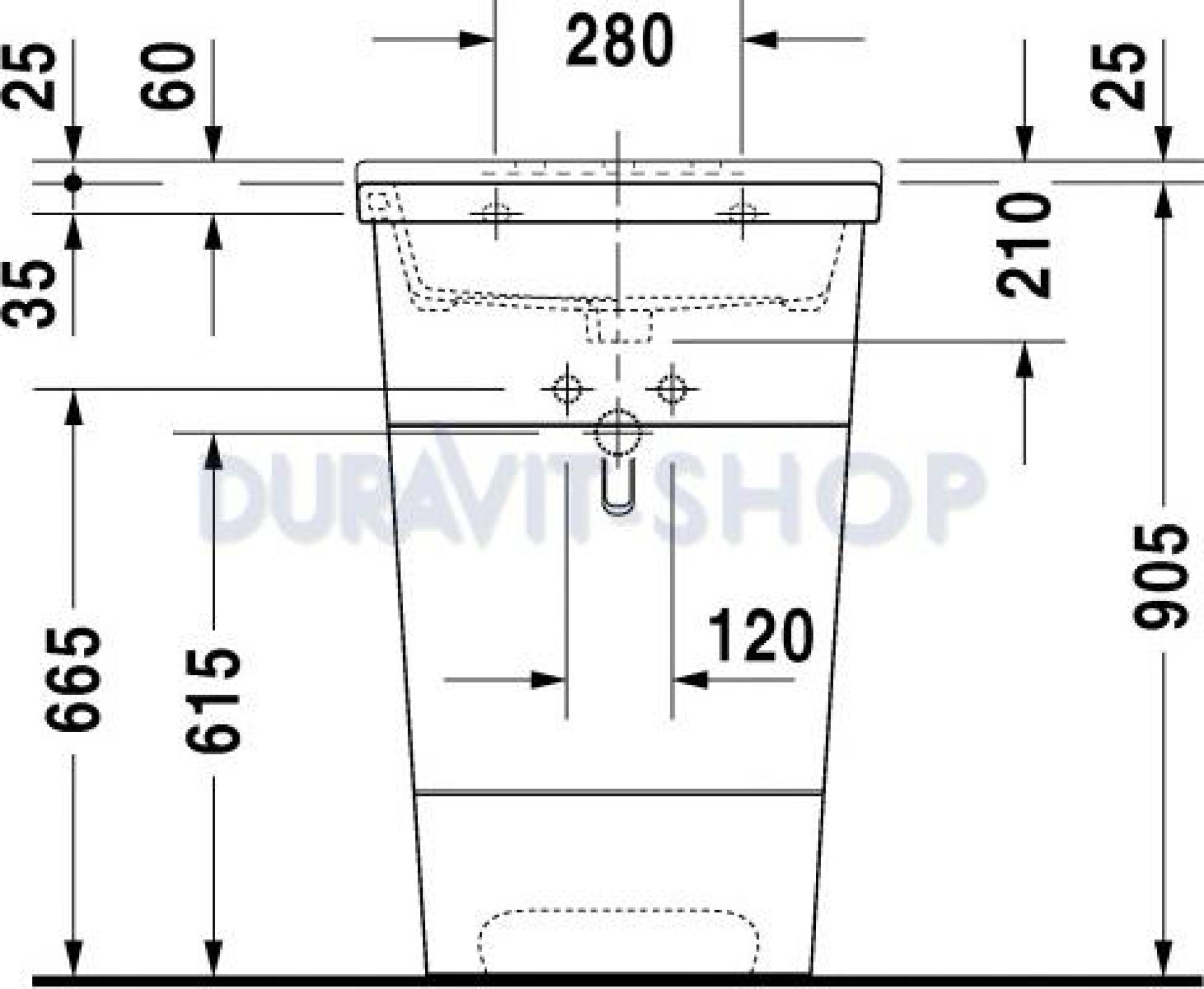 Тумба напольная 60 см Duravit Esplanade ES905005656 - duravit shop