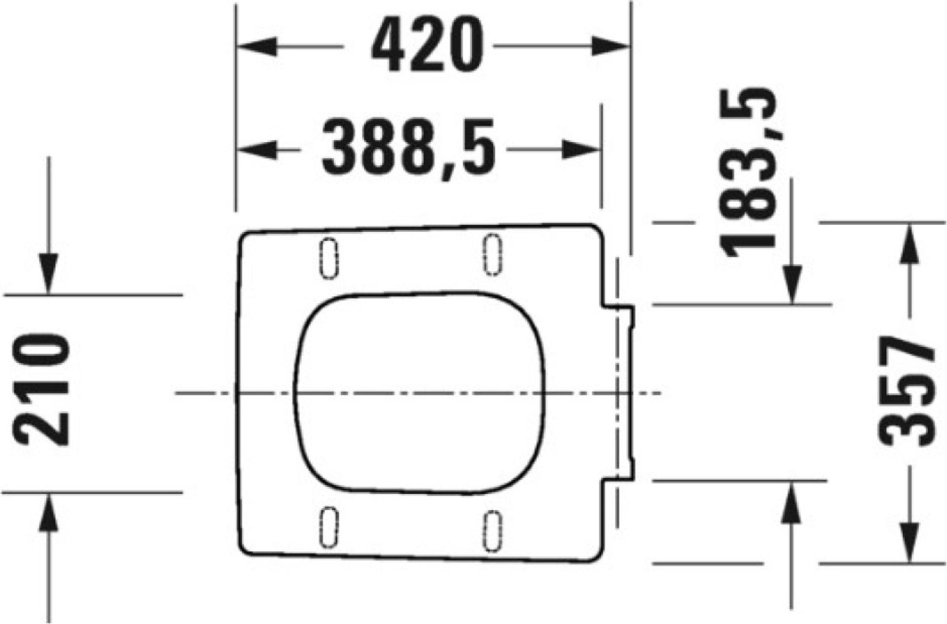 Крышка-сиденье Duravit Viu 0021290000 с микролифтом, белый - duravit shop