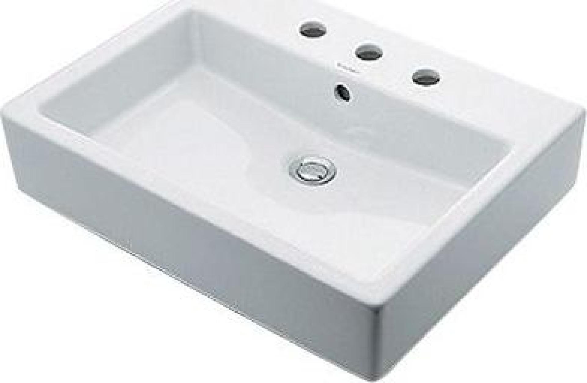 Раковина 60 см Duravit Vero (3 отв. под смеситель)  0452600030