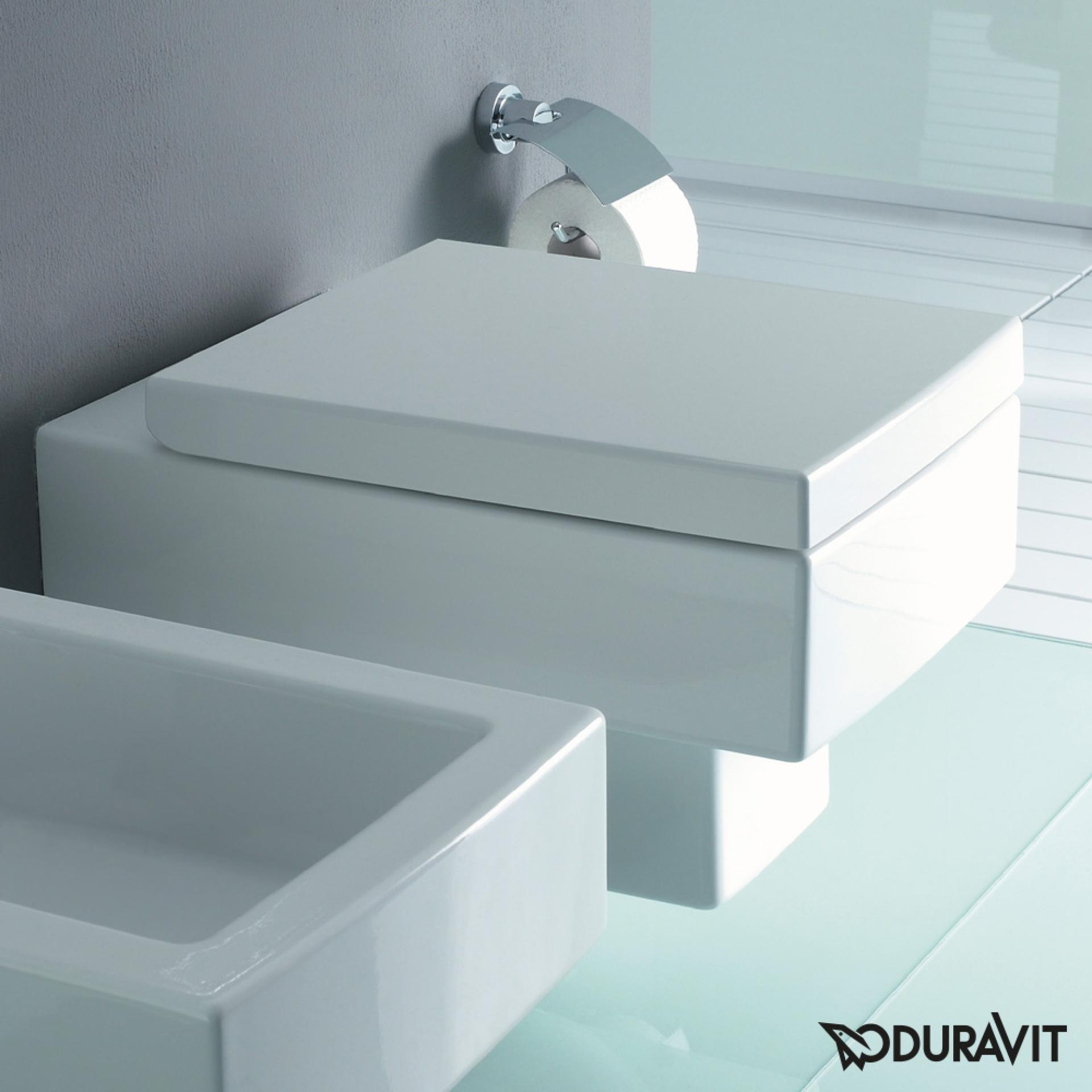 Крышка-сиденье Duravit Vero 0067690000 с микролифтом петли хром - duravit shop