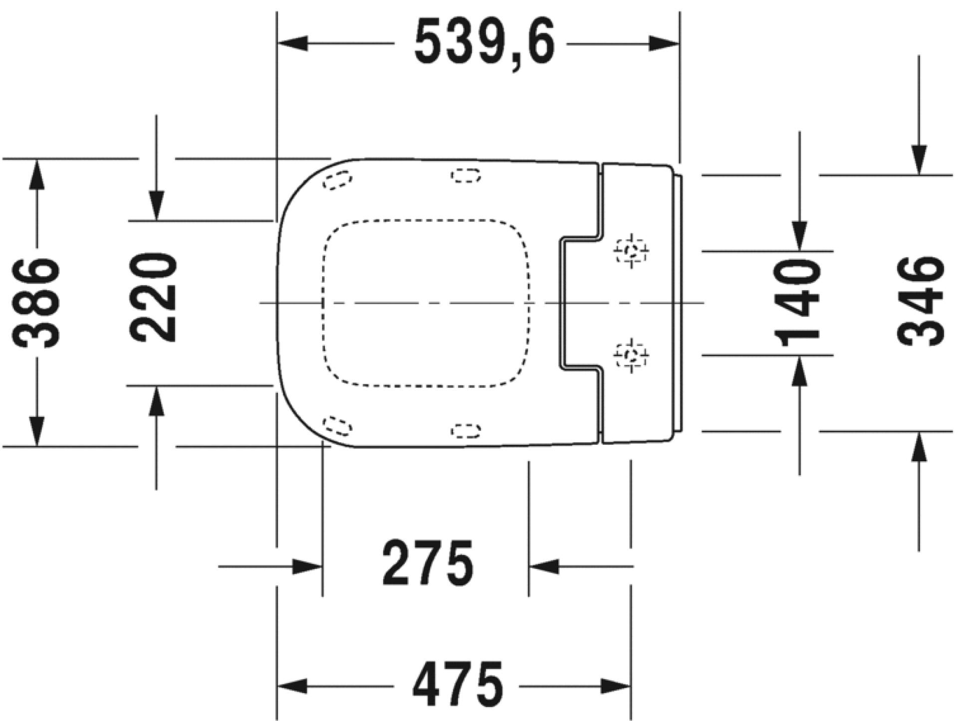 Крышка-биде Duravit SensoWash Slim 611400002000300 для P3 Comforts - duravit shop