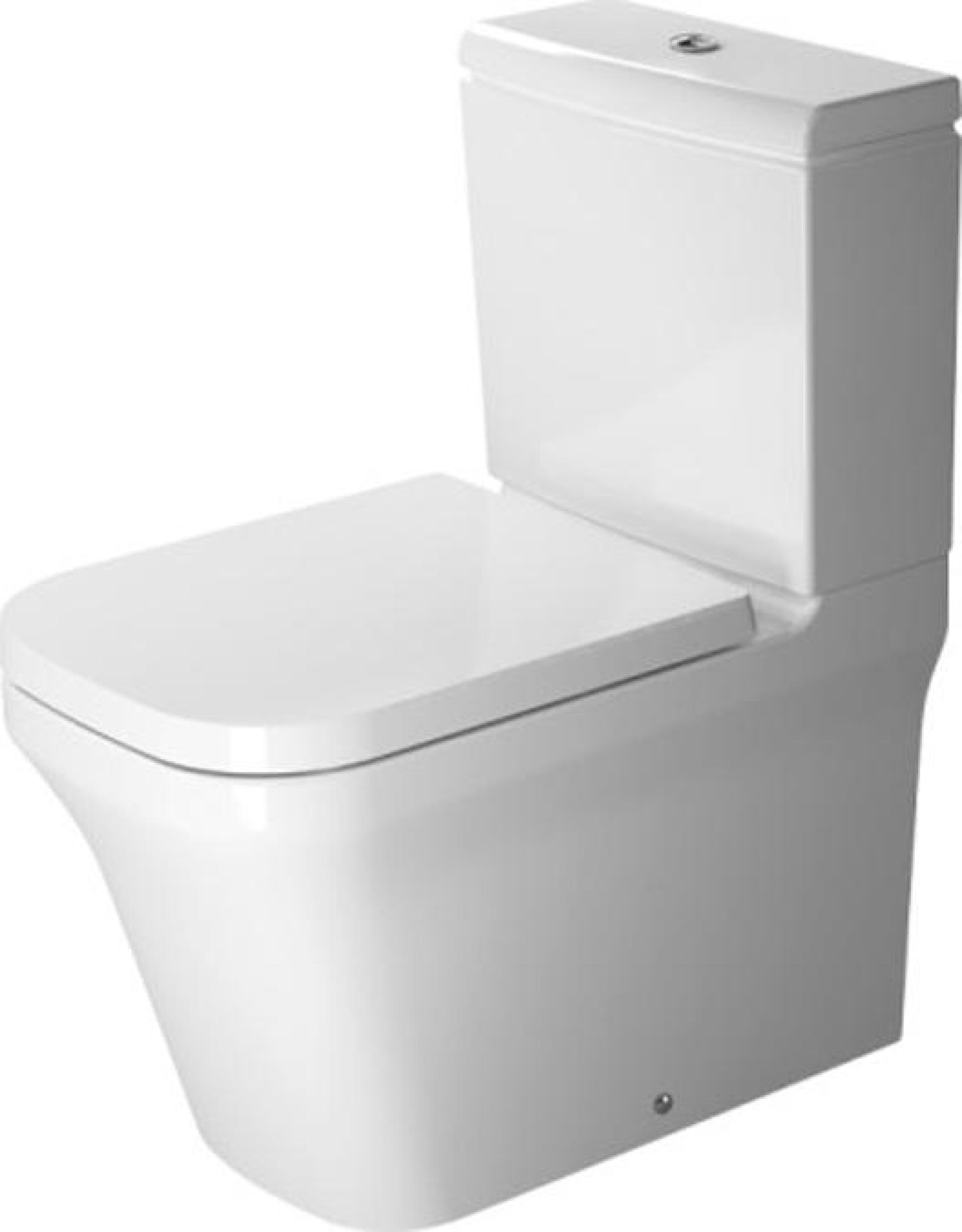 Напольный унитаз Duravit P3 Comforts Rimless 2167090000 с бачком 0937000005