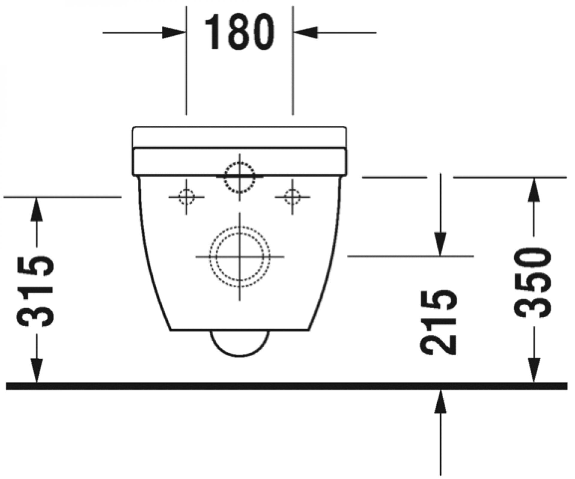 Унитаз подвесной Rimless Duravit Starck-3 45270900A1 безободковый с крышкой-сиденьем soft close - duravit shop