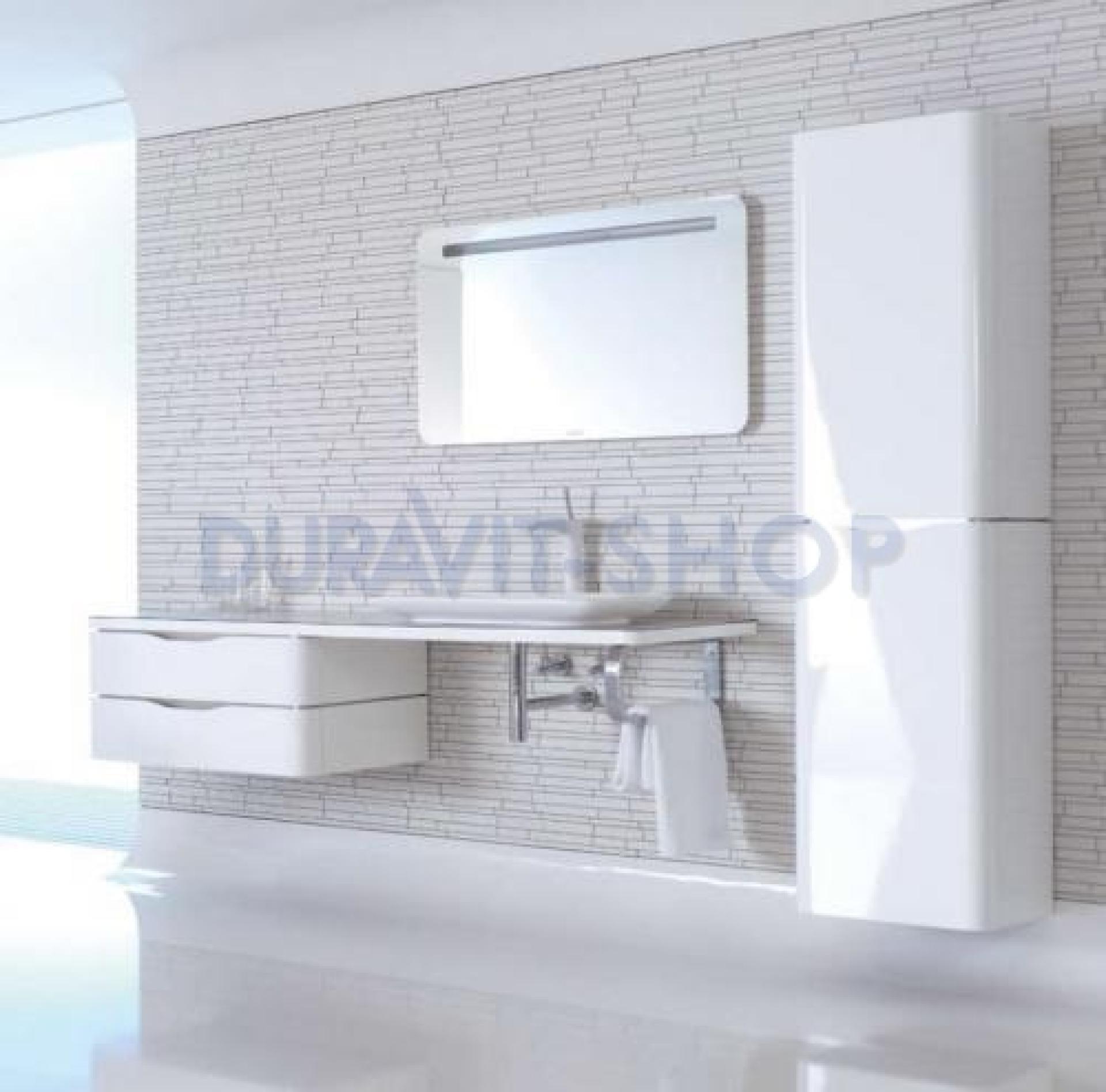 Шкаф (белый лак) Duravit Pura Vida PV920608585L - duravit shop