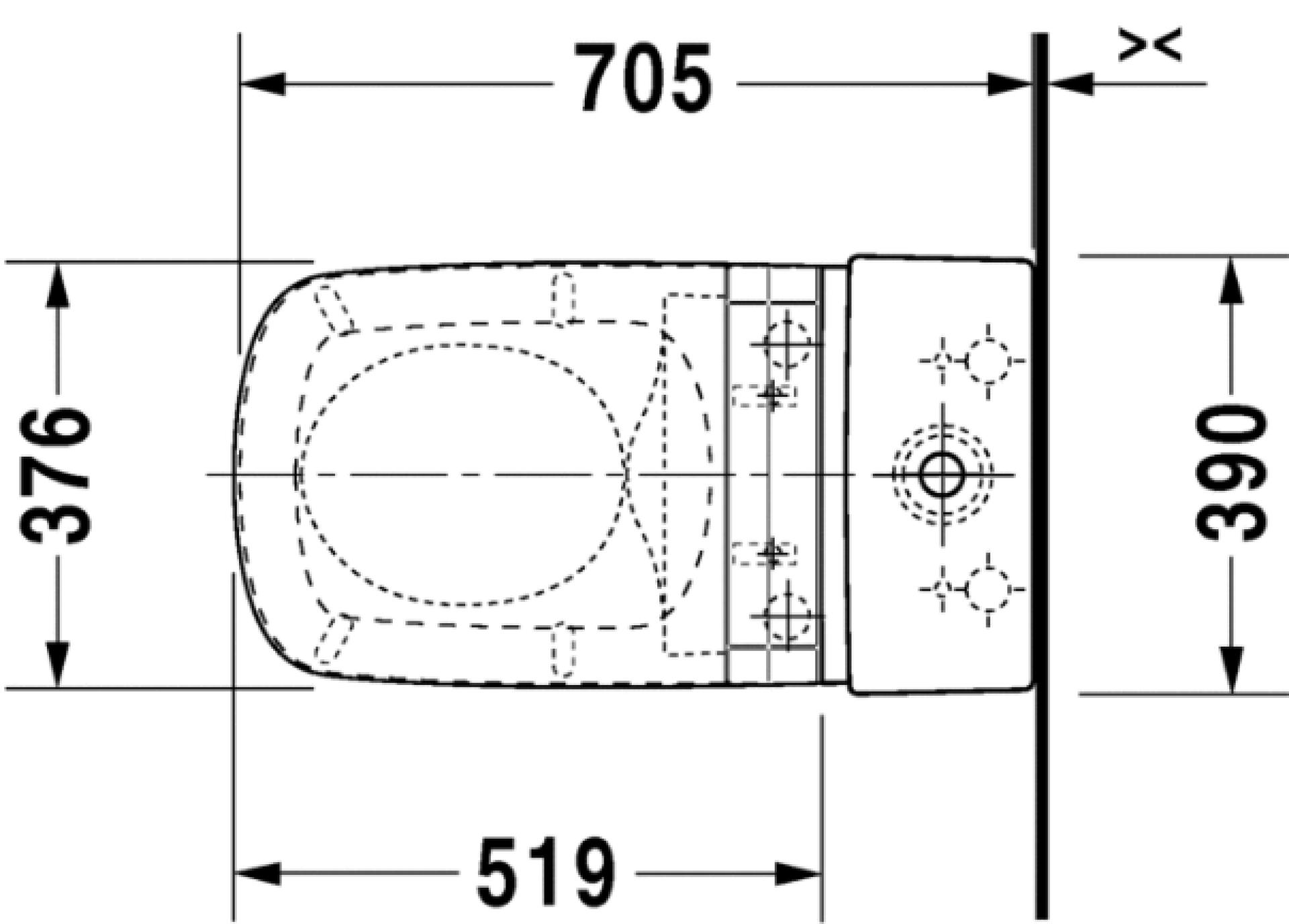 Напольный унитаз Duravit DuraStyle 2156590000 с бачком 0935100005 - duravit shop