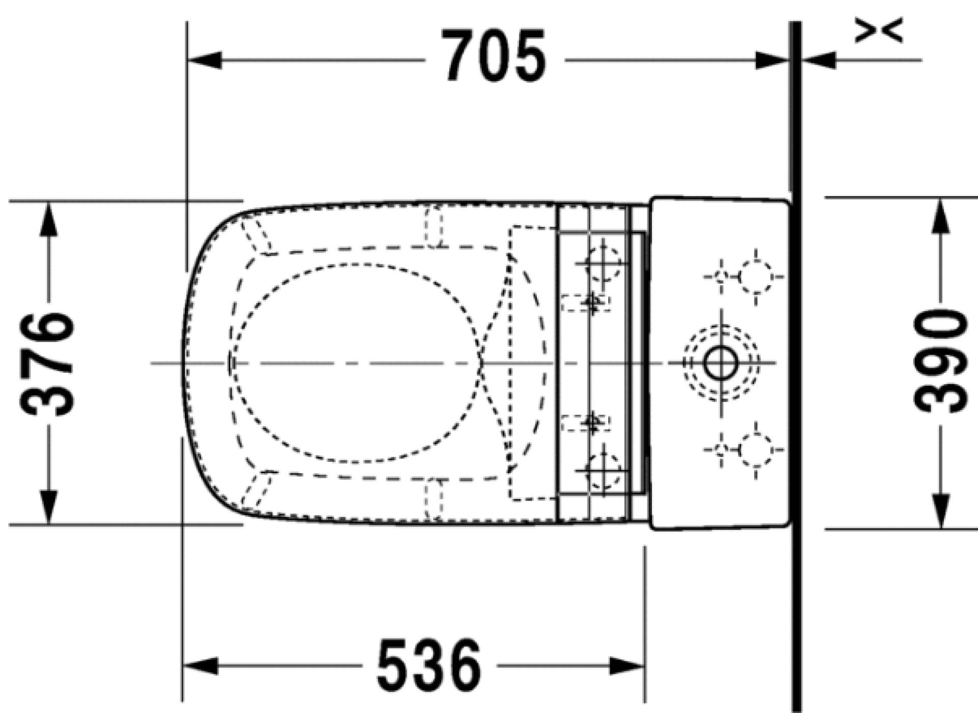 Напольный унитаз Duravit DuraStyle 2156590000 с бачком 0935100005 - duravit shop