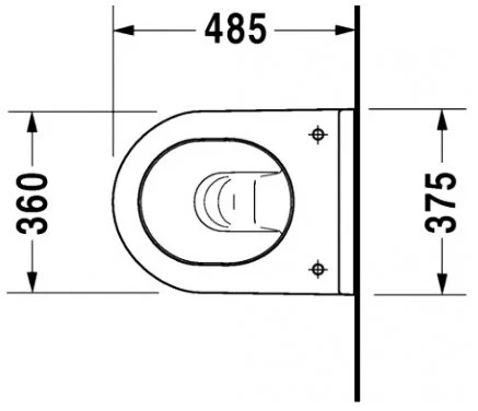 Инсталляция Alcaplast с унитазом Duravit STARCK 3 2227090000, сиденье микролифт, комплект - duravit shop