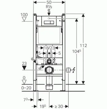 Инсталляция Geberit с безободковым унитазом Duravit Me by Starck 45300900A1, сиденье микролифт, комплект - duravit shop