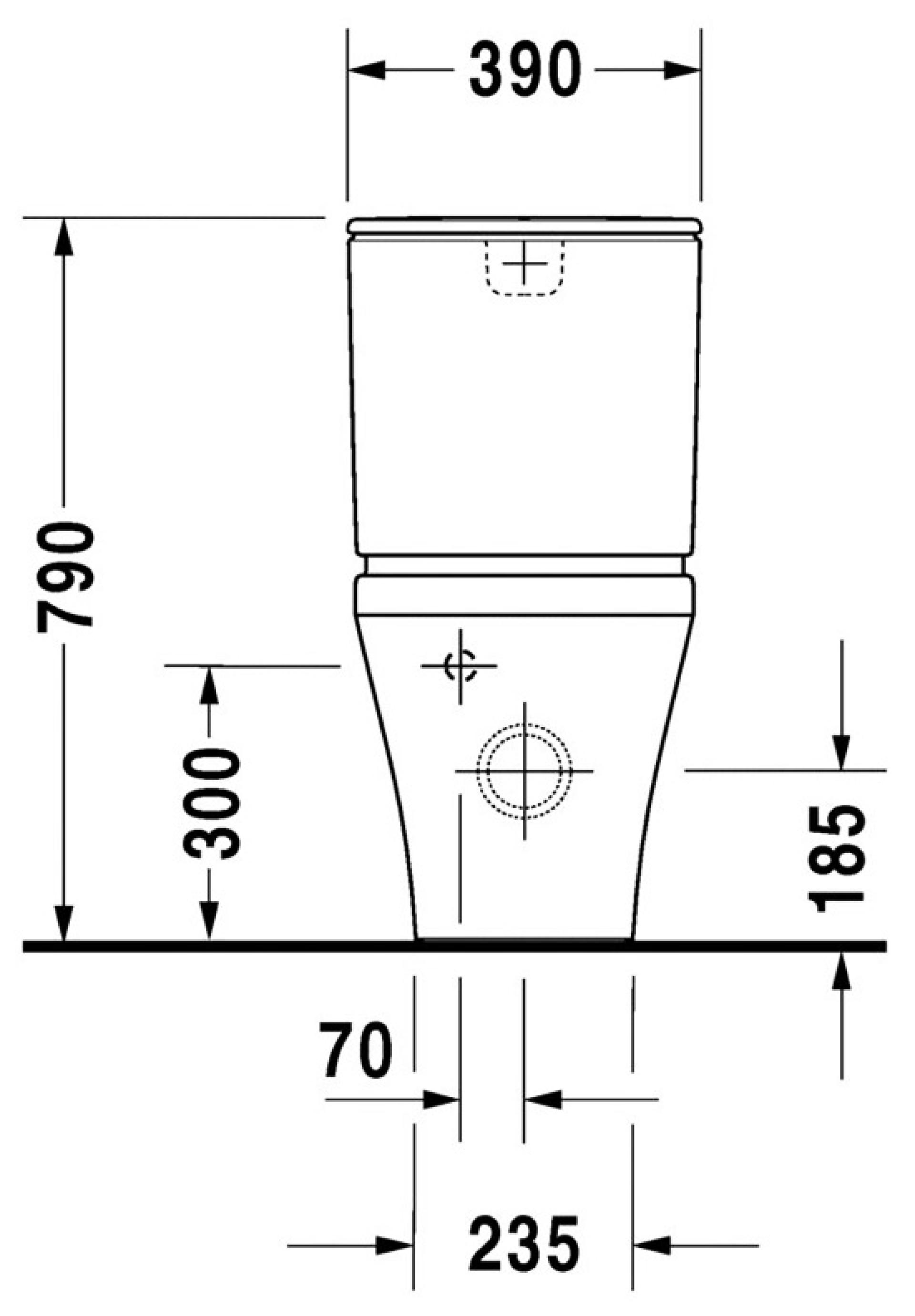 Унитаз-компакт Duravit DuraStyle 215509 с бачком 0935100005 - duravit shop