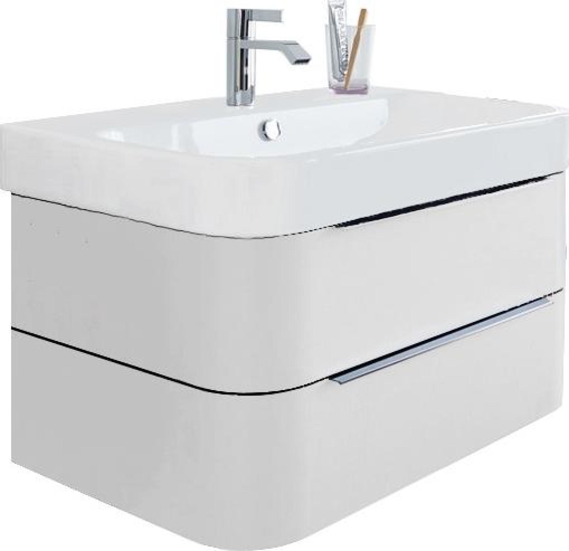 Тумба под раковину 78 см Duravit Happy D.2 H2636502222,белый - duravit shop