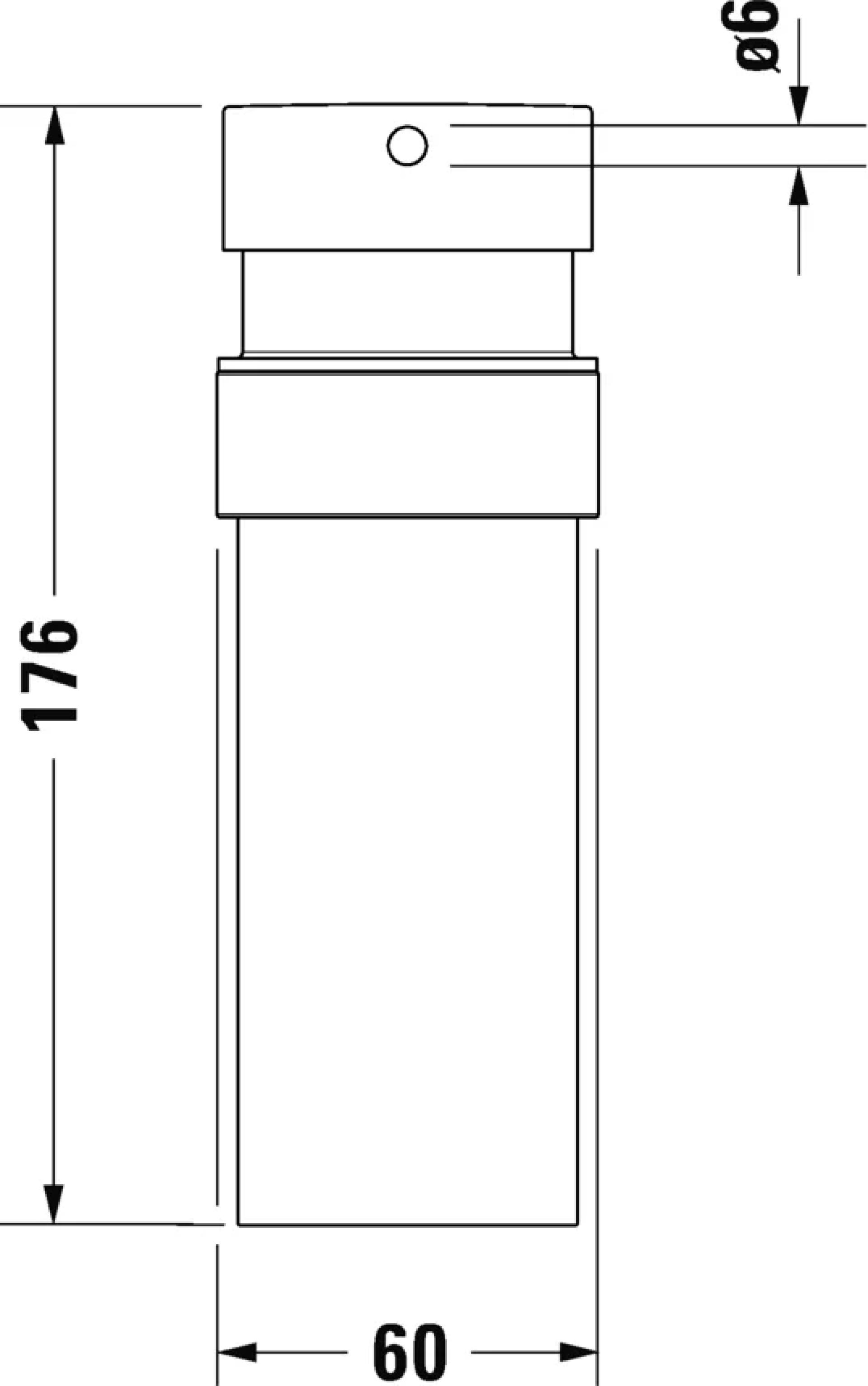 Дозатор Duravit Starck T 0099351000 хром - duravit shop