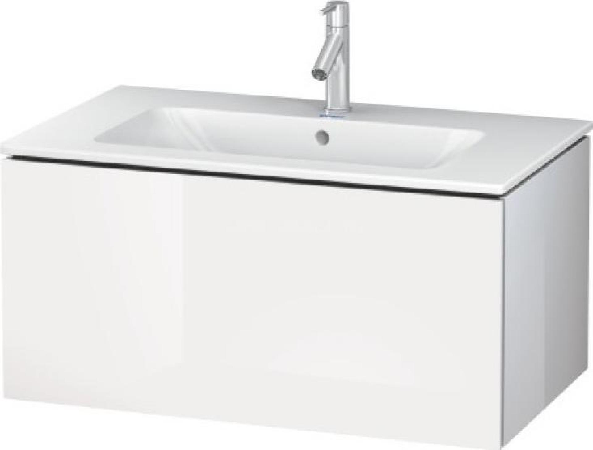 Тумба под раковину 82 см Duravit L-Cube LC614102222,белая