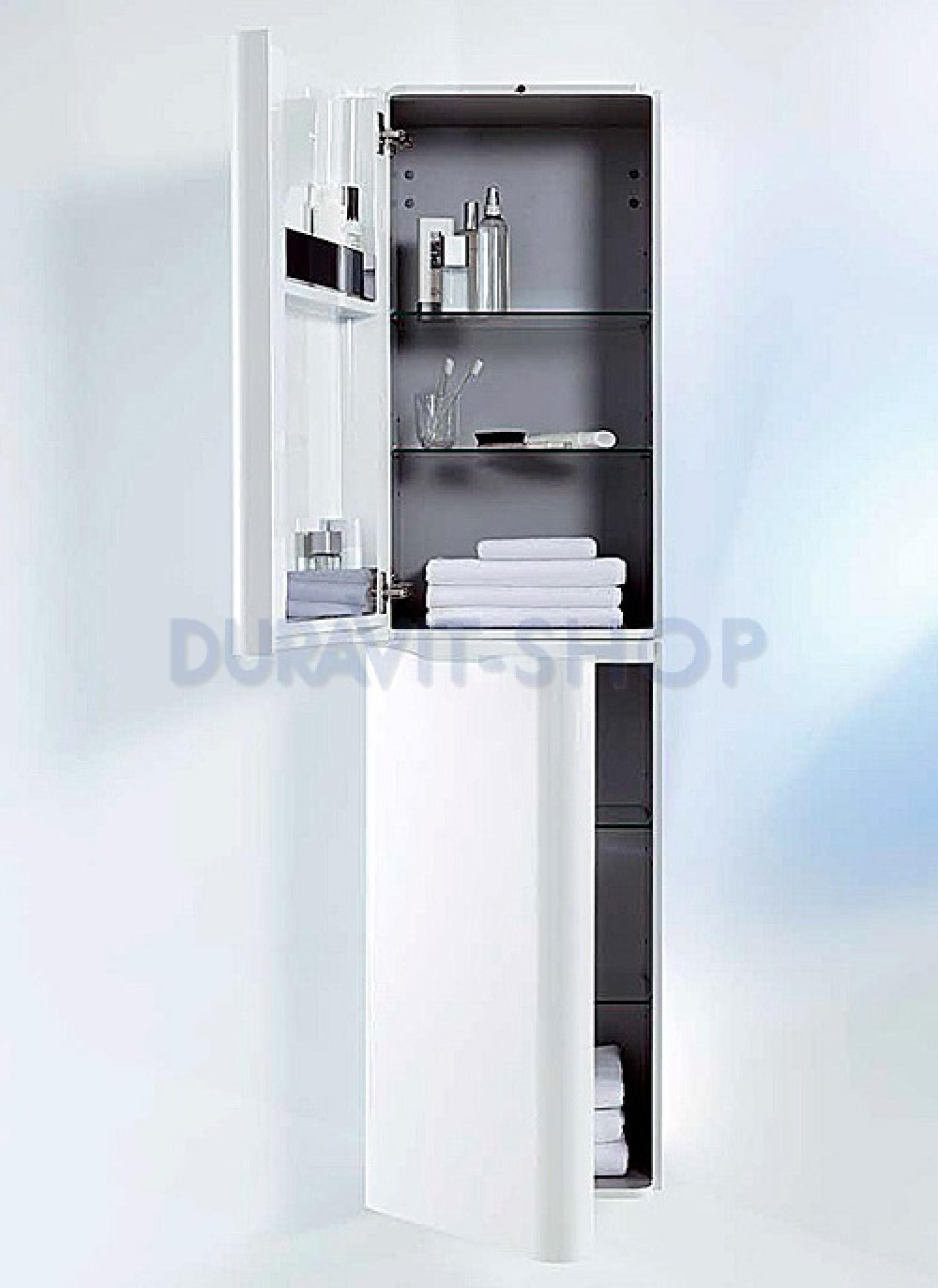 Шкаф (белый лак) Duravit Pura Vida PV920608585L - duravit shop