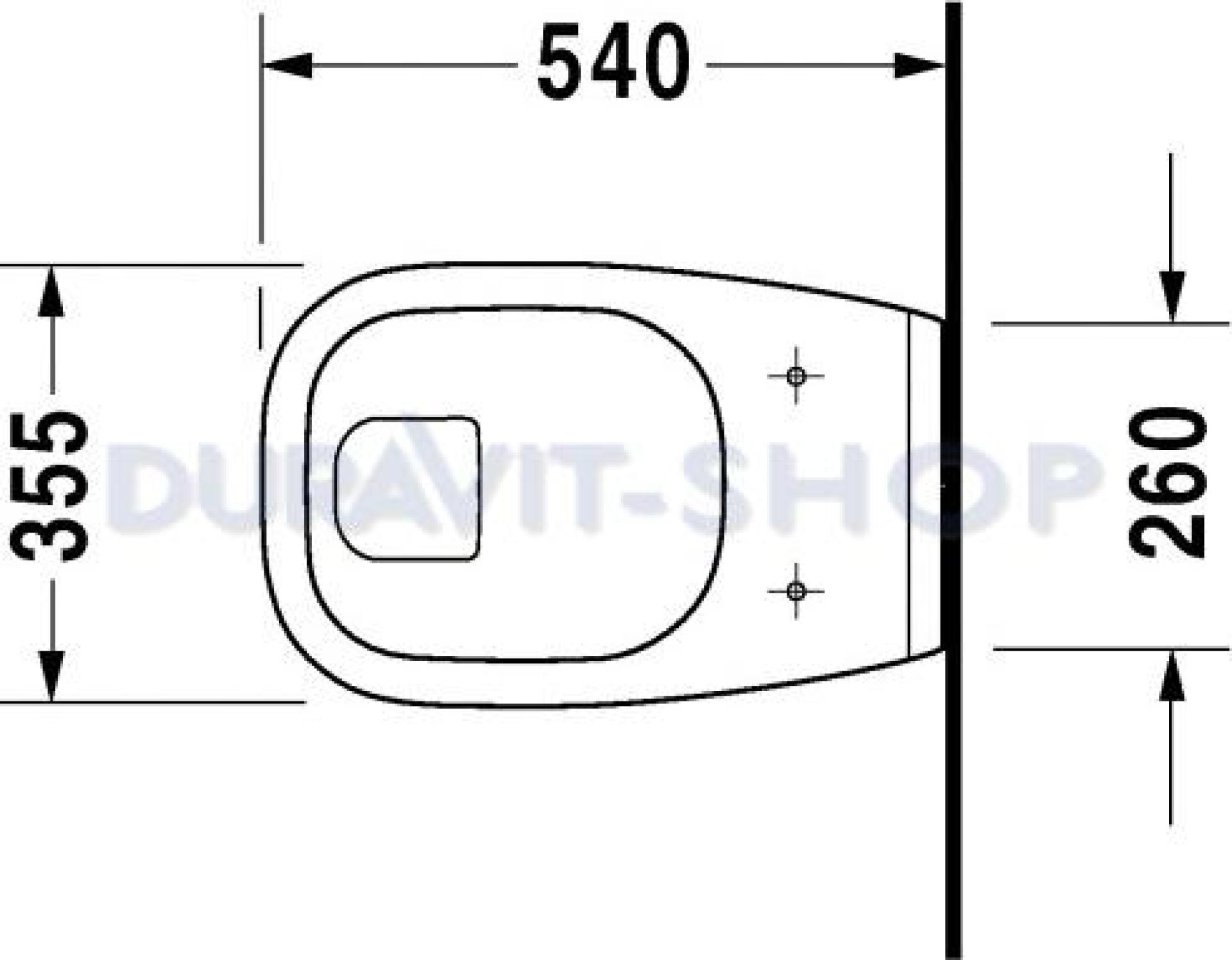 Унитаз подвесной Duravit D-Code 22100900002 - duravit shop