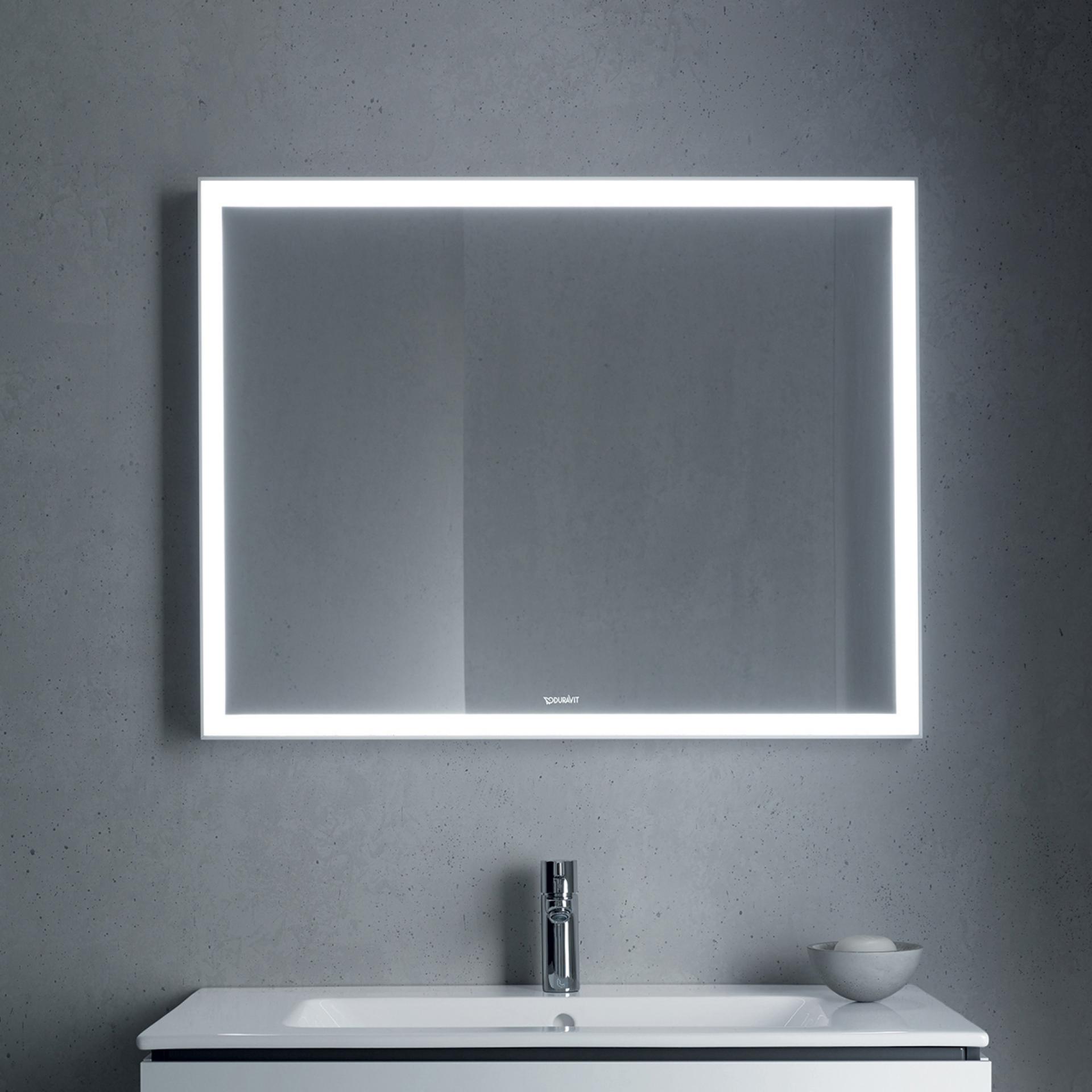 Зеркало с подсветкой 80 см Duravit L-Cube LC738100000
