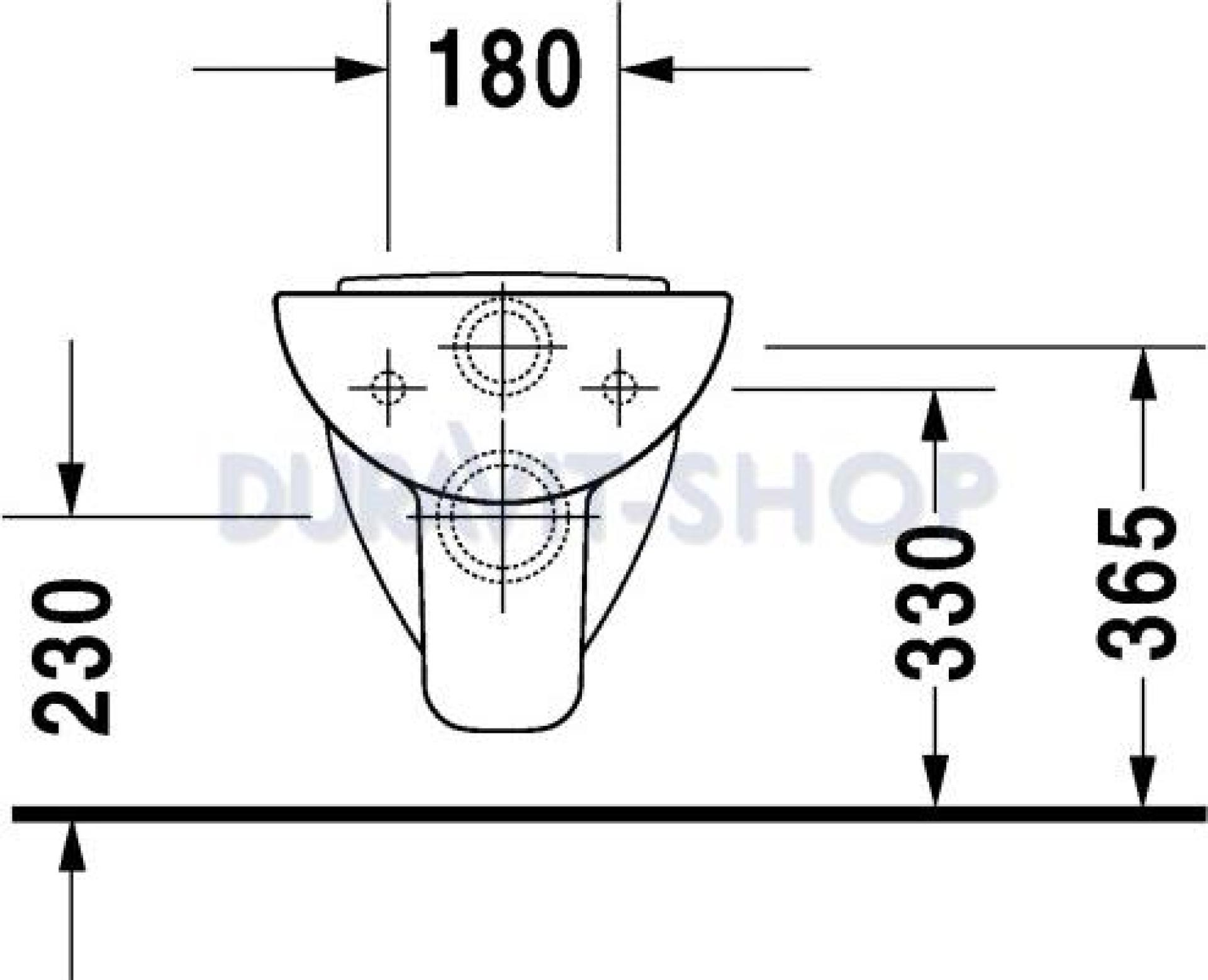 Унитаз подвесной Duravit D-Code 22100900002 - duravit shop