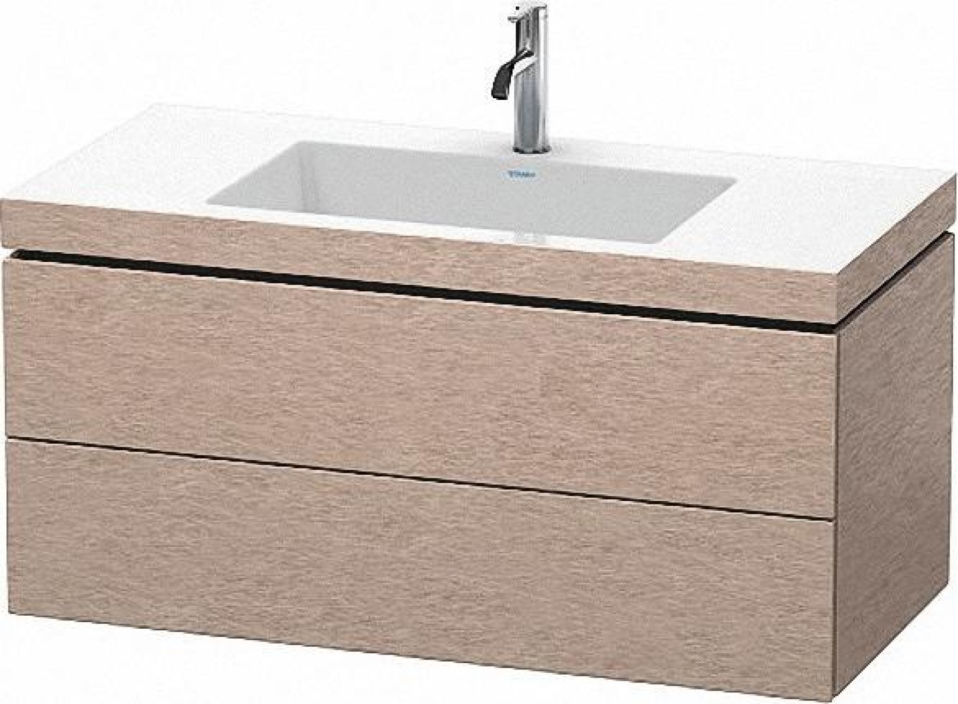 Тумба с раковиной 100 см Duravit L-Cube LC6928O1111, кашемир - duravit shop