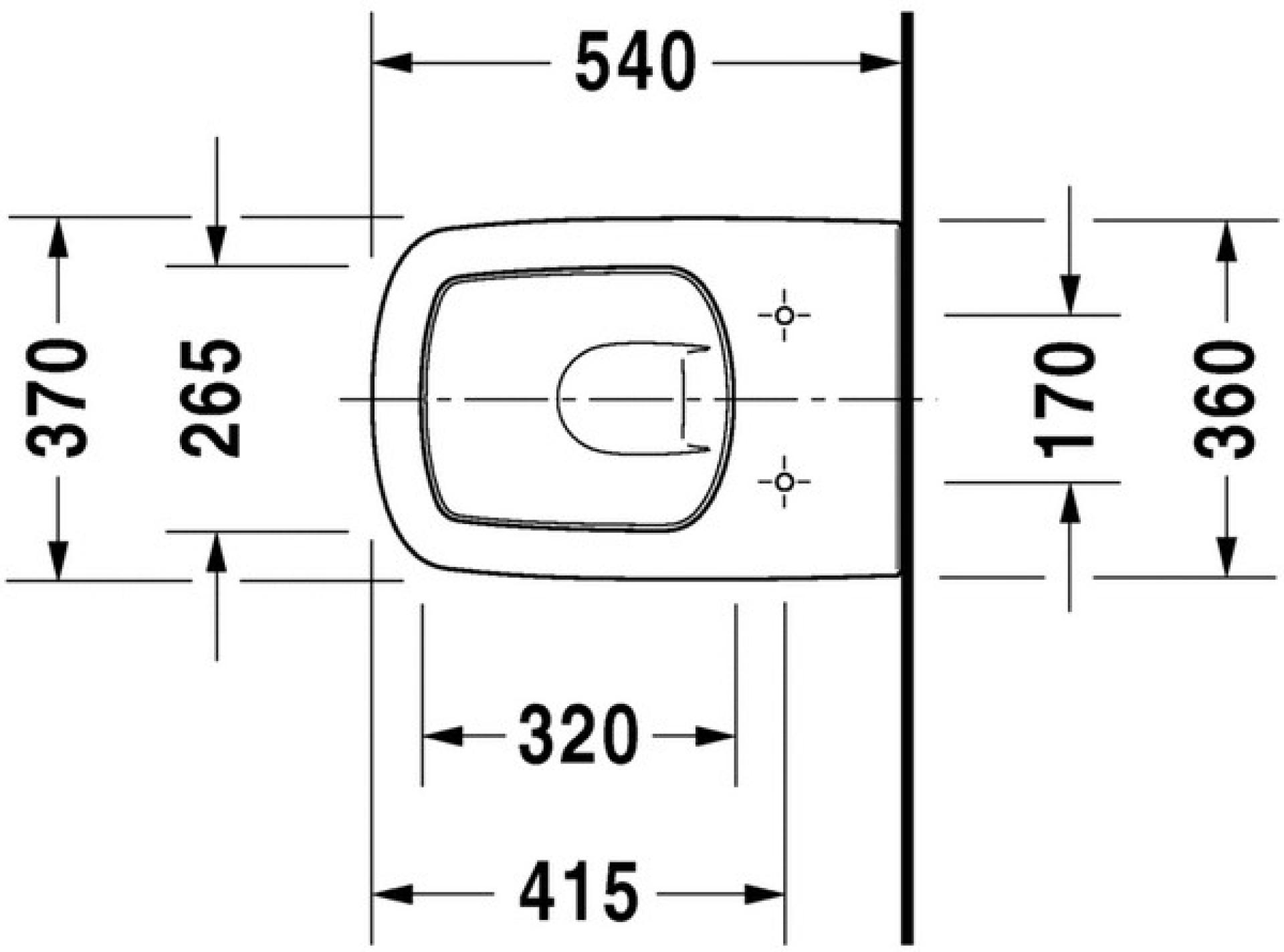 Унитаз подвесной  Duravit DuraStyle 45520900A1 с крышкой-сиденьем soft close - duravit shop