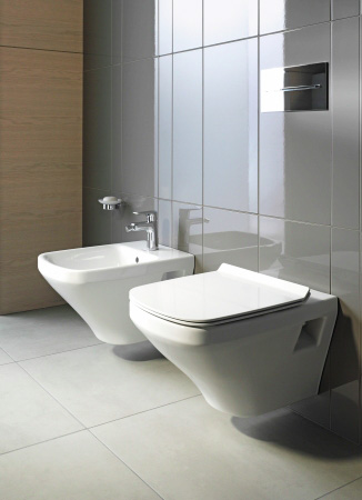 Крышка-сиденье Duravit DuraStyle 0063790000 с микролифтом петли хром (уцененный товар) - duravit shop