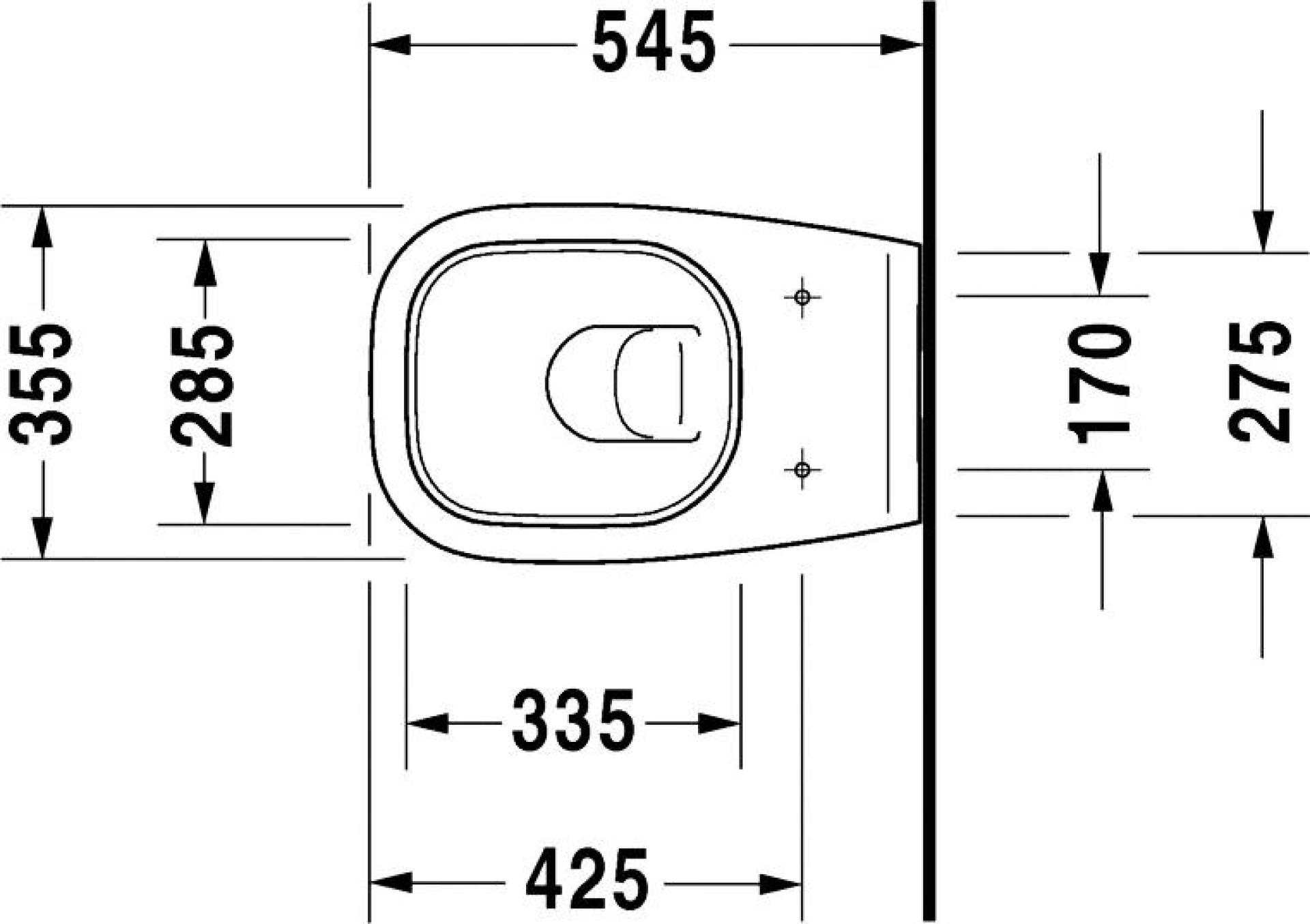 Унитаз подвесной Duravit D-Code 25350900002 - duravit shop