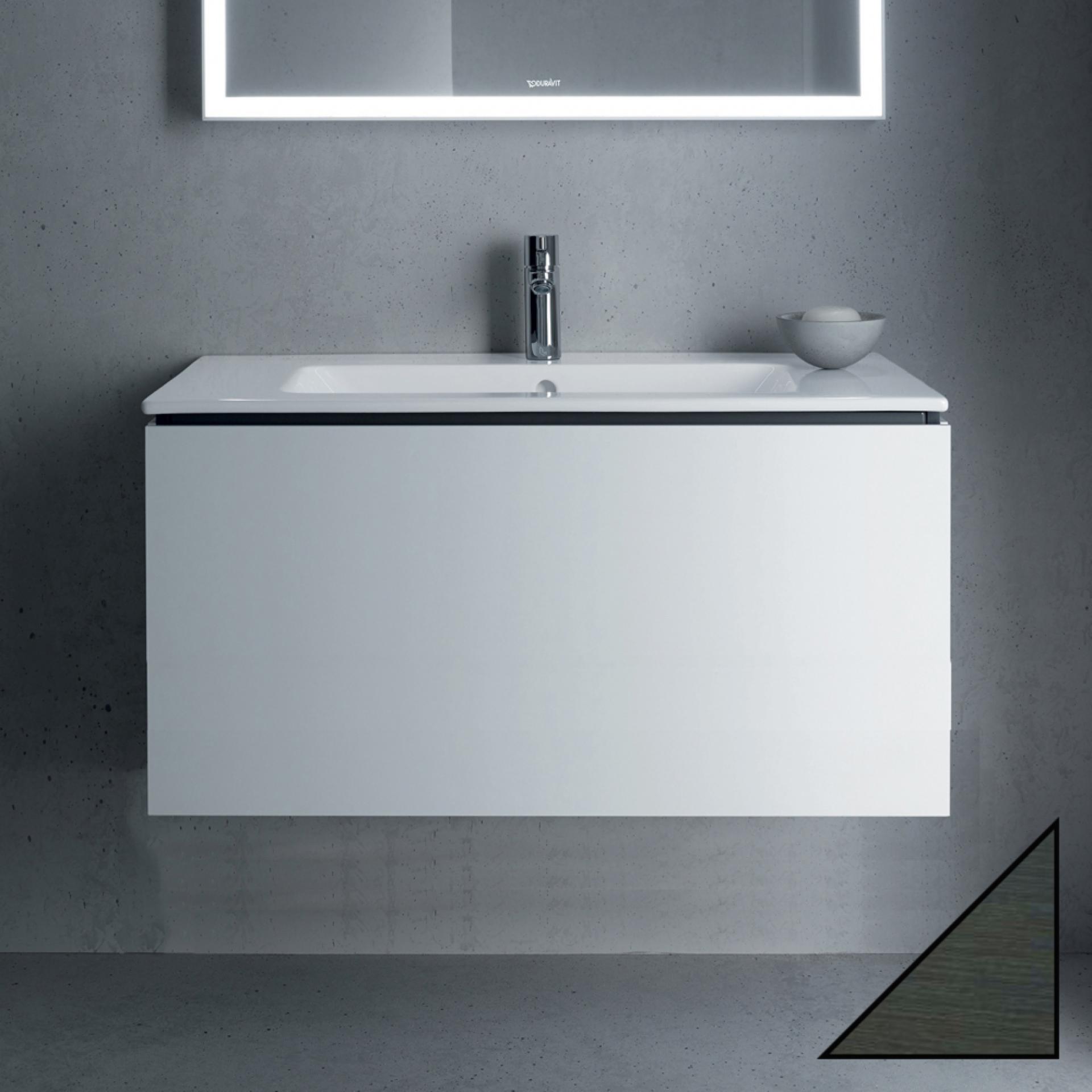 Тумба с раковиной Duravit L-Cube LC6141 83 коричневая сосна - duravit shop