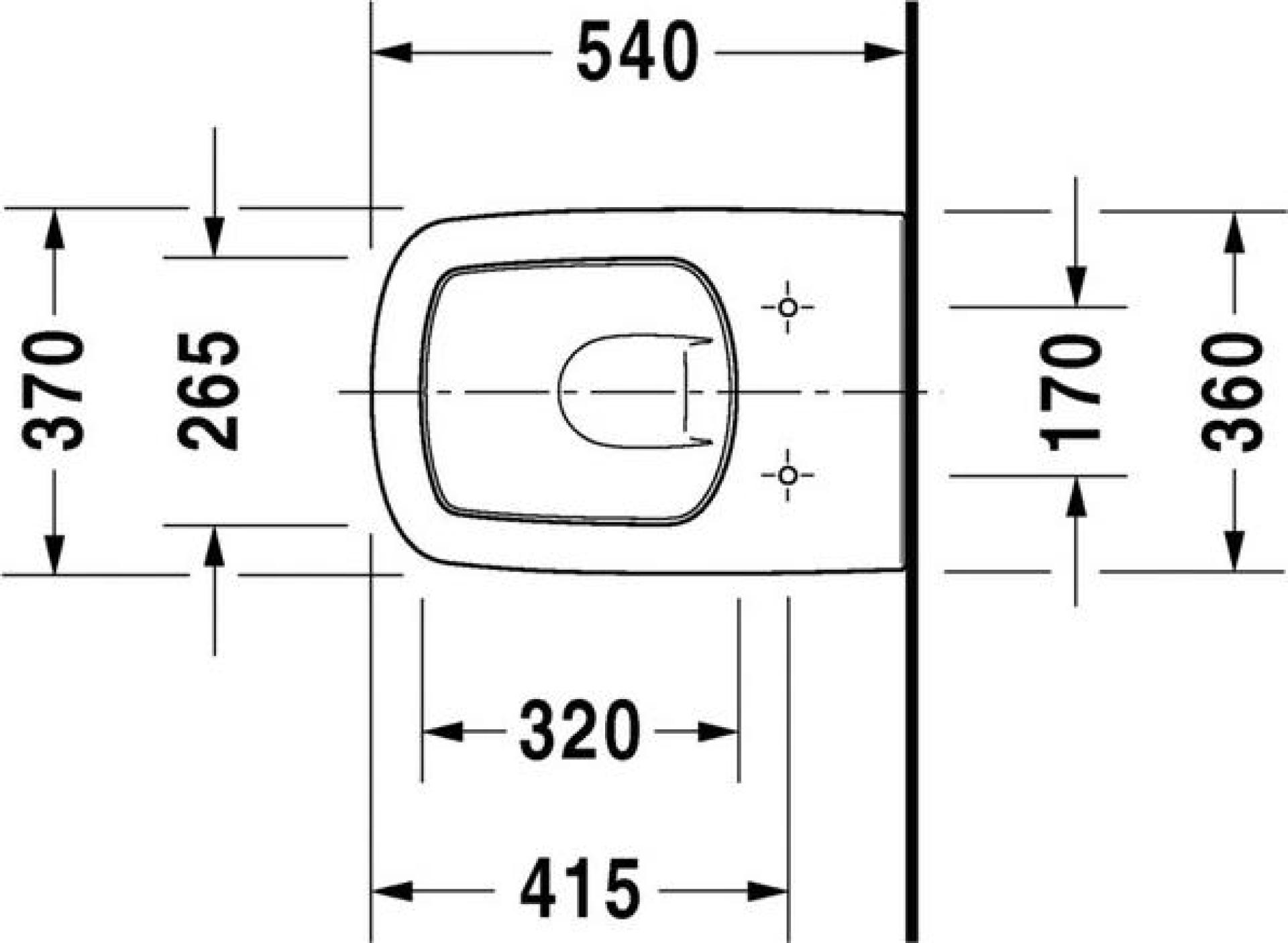 Унитаз подвесной  Duravit DuraStyle 45520900A1 с крышкой-сиденьем soft close - duravit shop