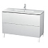 Тумба под раковину Duravit L-Cube LC662801818, белый матовый