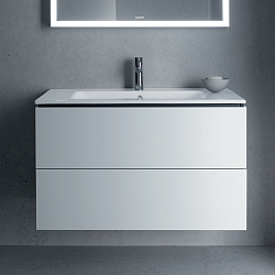 Тумба с раковиной Duravit L-Cube LC6241 83 белая