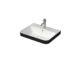 Раковина Duravit Happy D.2 Plus 2360606160, белый/антрацит матовый