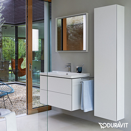 Шкаф-пенал Duravit L-Cube белый R LC1170R2222 - duravit shop