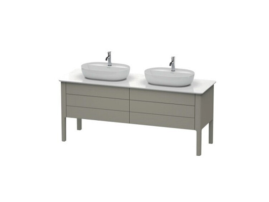 Тумба для консоли Duravit Luv LU9567B9292, каменно-серый шелковисто-матовый - duravit shop