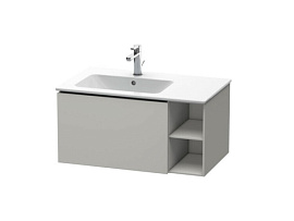 Тумба под раковину Duravit L-Cube LC619100707, бетонно-серый матовый