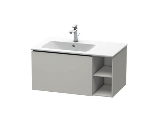 Тумба под раковину Duravit L-Cube LC619100707, бетонно-серый матовый - duravit shop