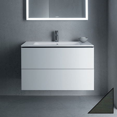 Тумба с раковиной Duravit L-Cube LC6241 83 коричневая сосна - duravit shop