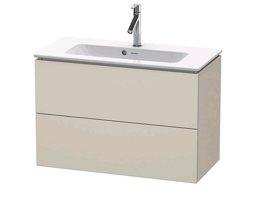 Тумба под раковину Duravit L-Cube LC625709191, серо-коричневый матовый - duravit shop